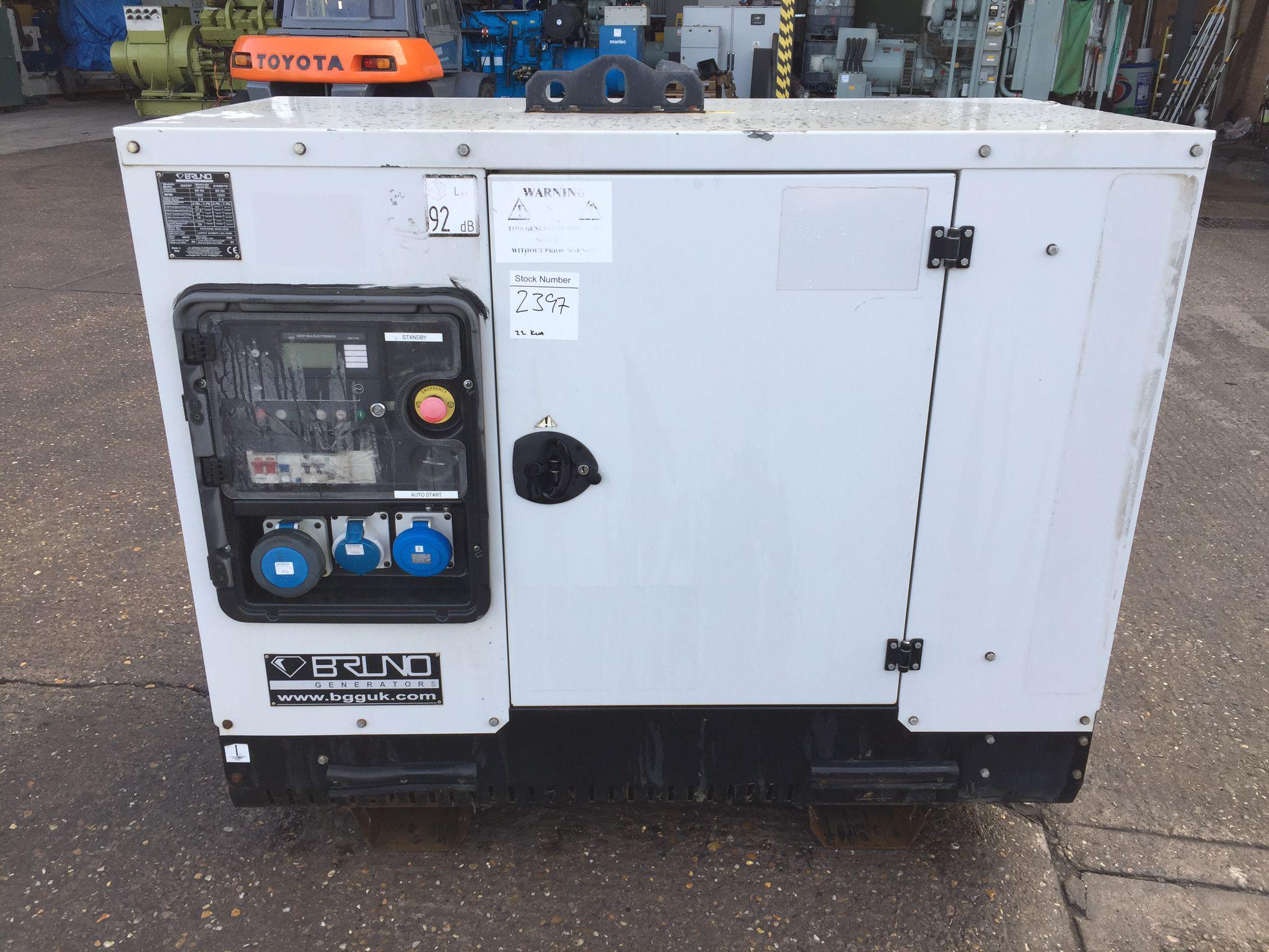 20KVA Bruno Perkins used generator