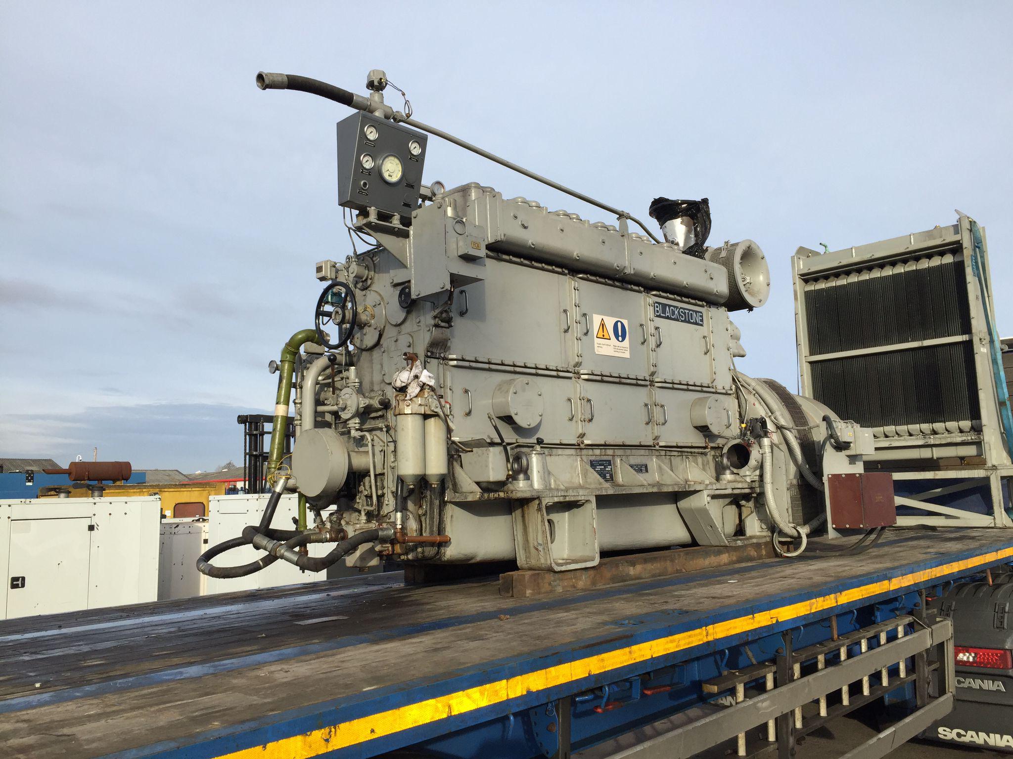 388KVA Hawker Siddeley Blackstone used generator