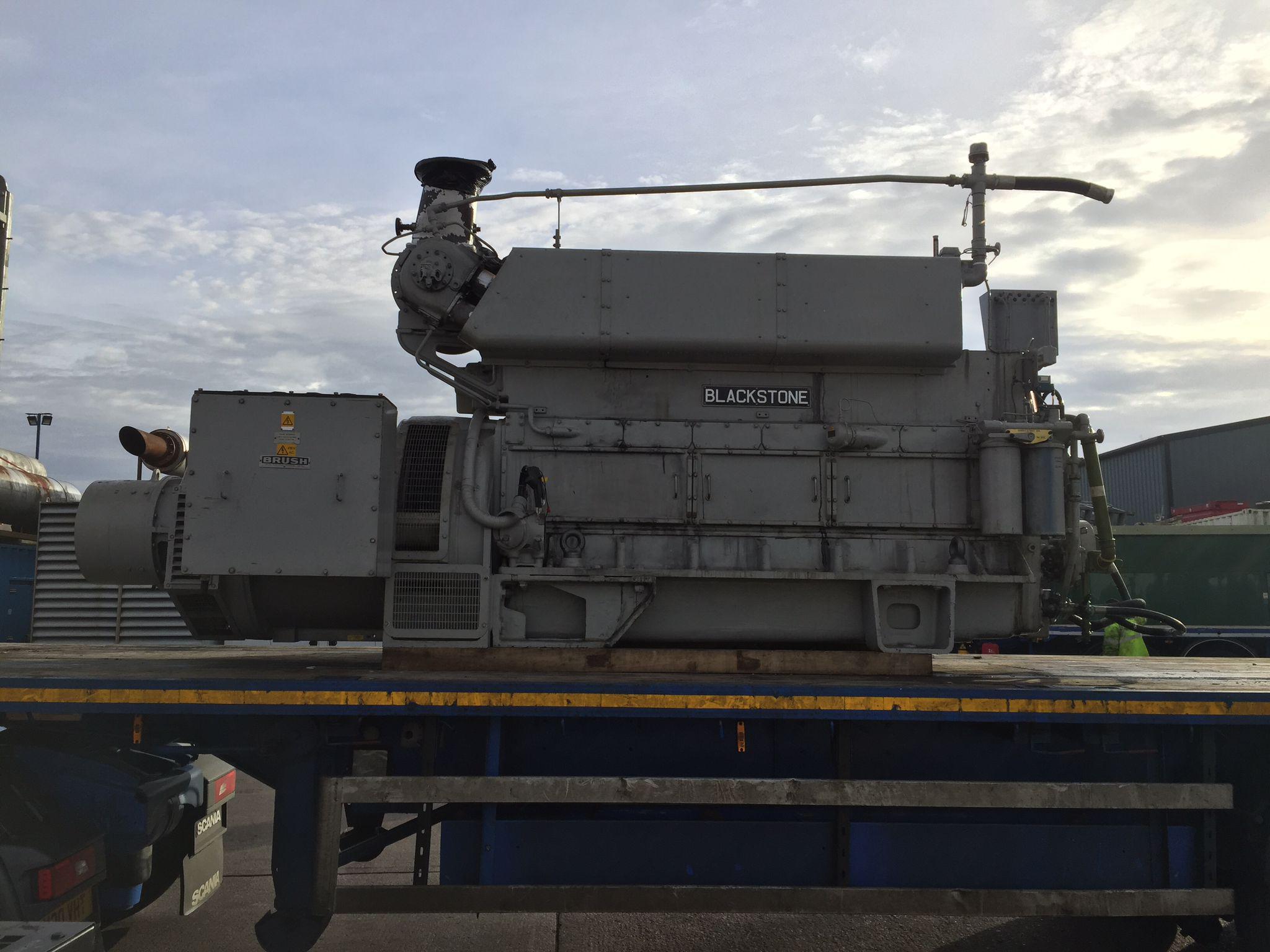 388KVA Hawker Siddeley Blackstone used generator