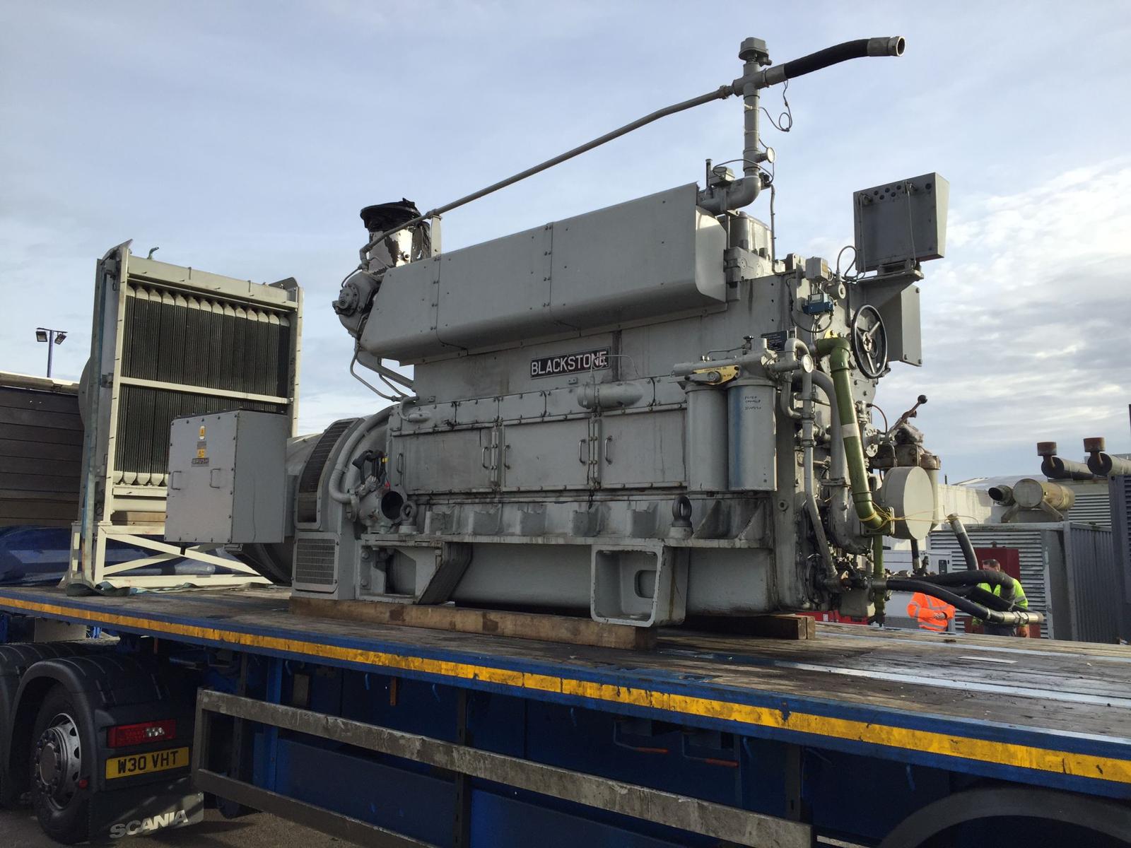 388KVA Hawker Siddeley Blackstone used generator