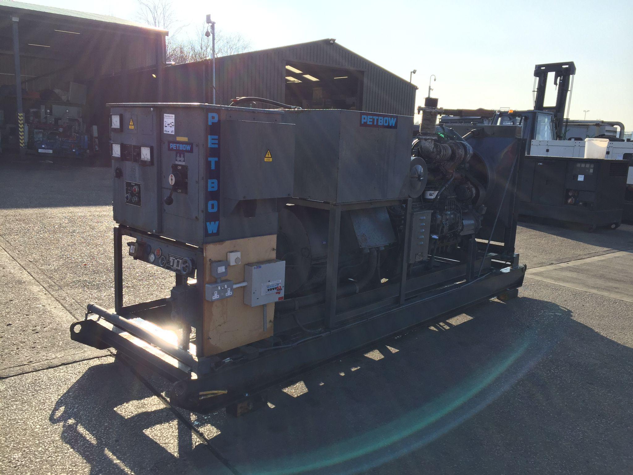 157KVA Petbow Rolls-Royce used generator