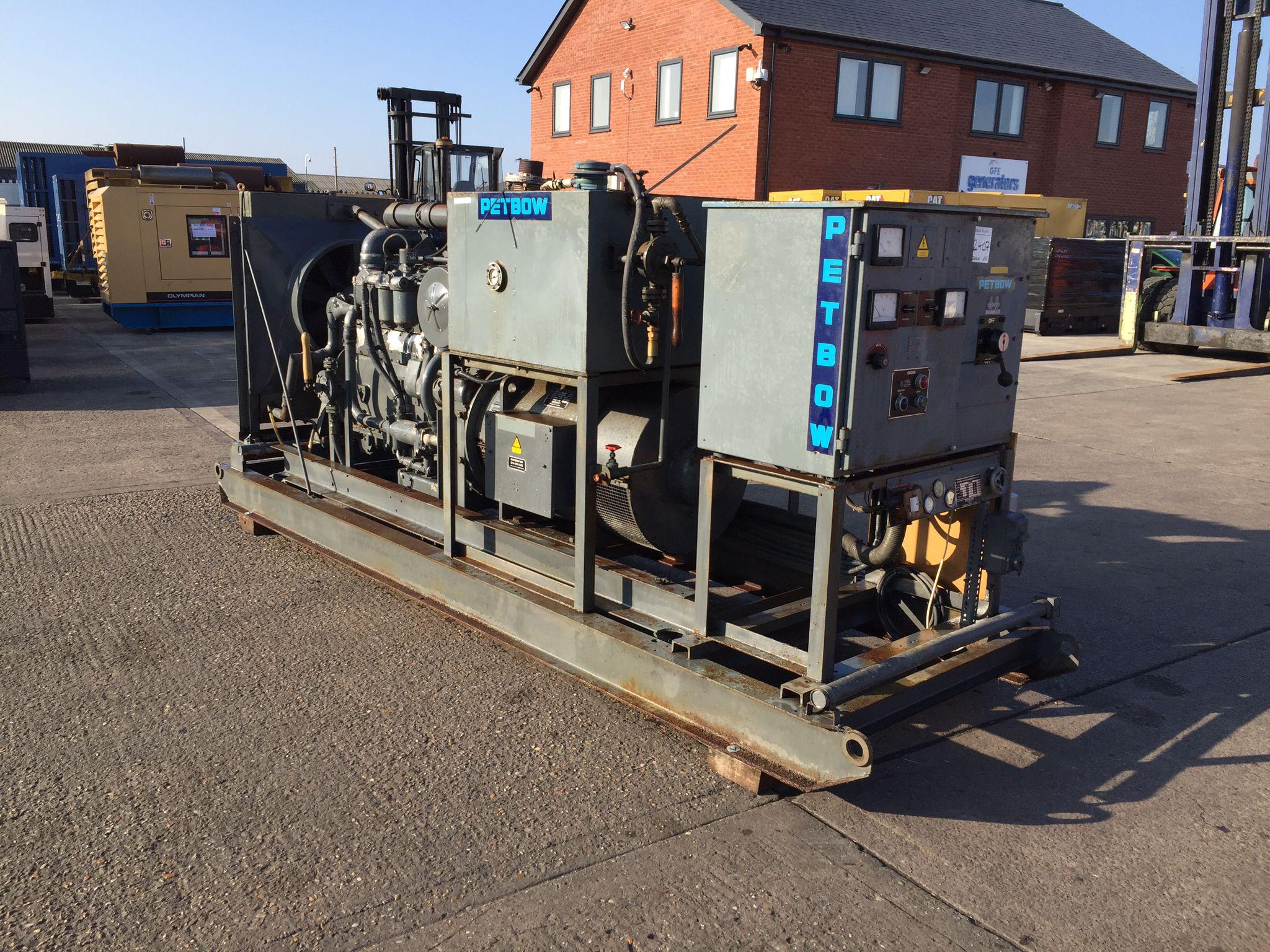 157KVA Petbow Rolls-Royce used generator