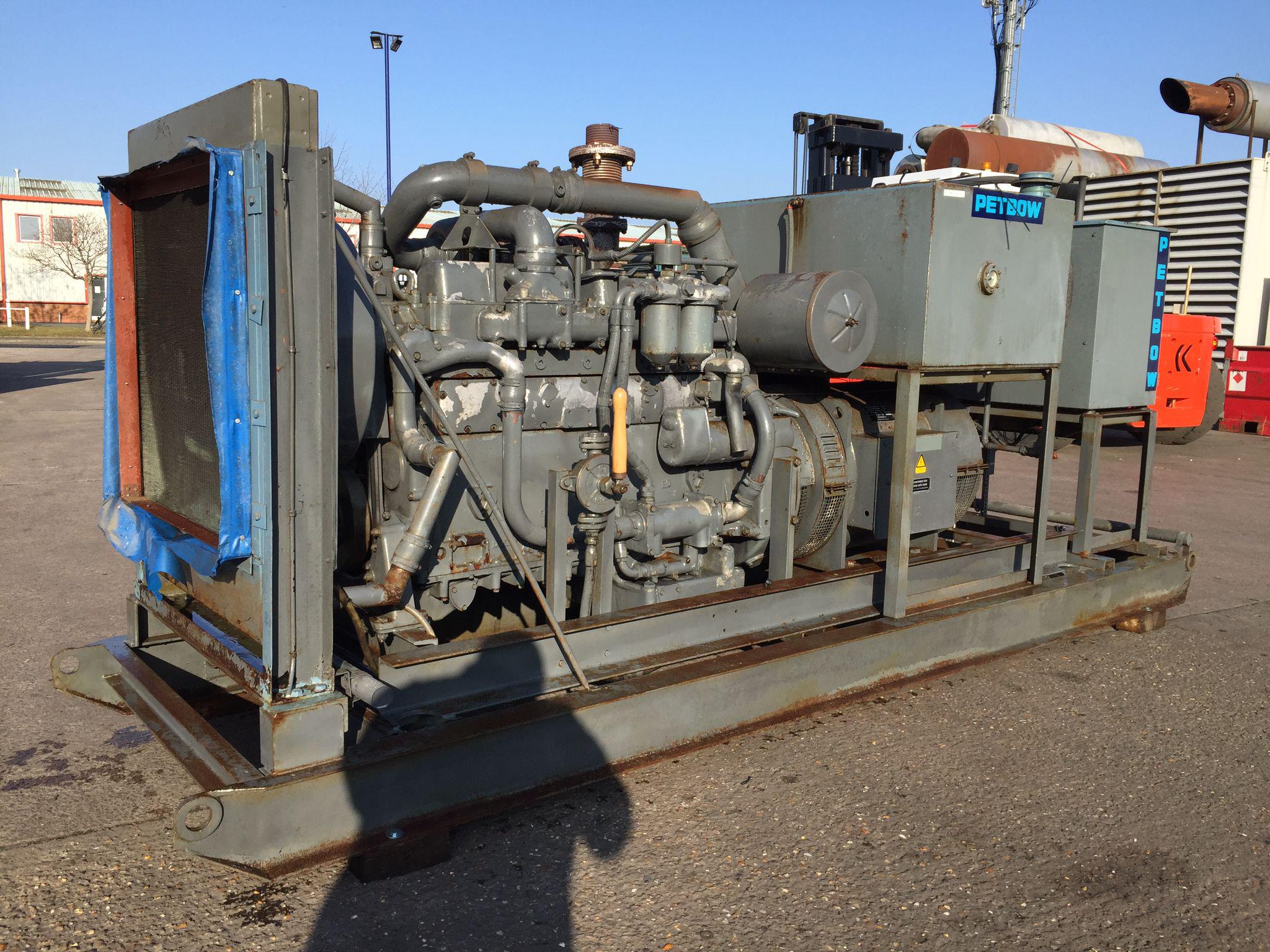 157KVA Petbow Rolls-Royce used generator