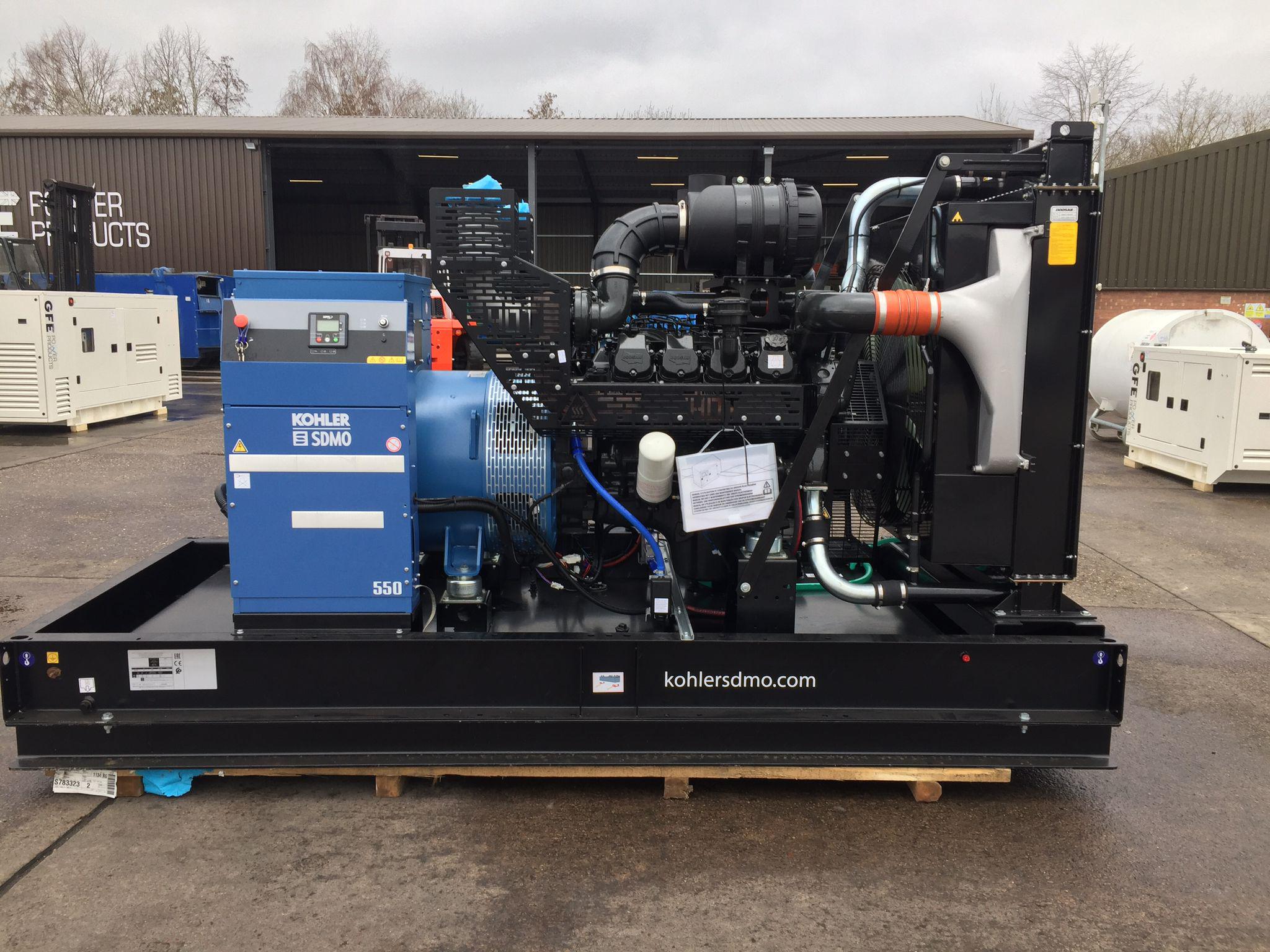 550KVA SDMO Doosan used generator