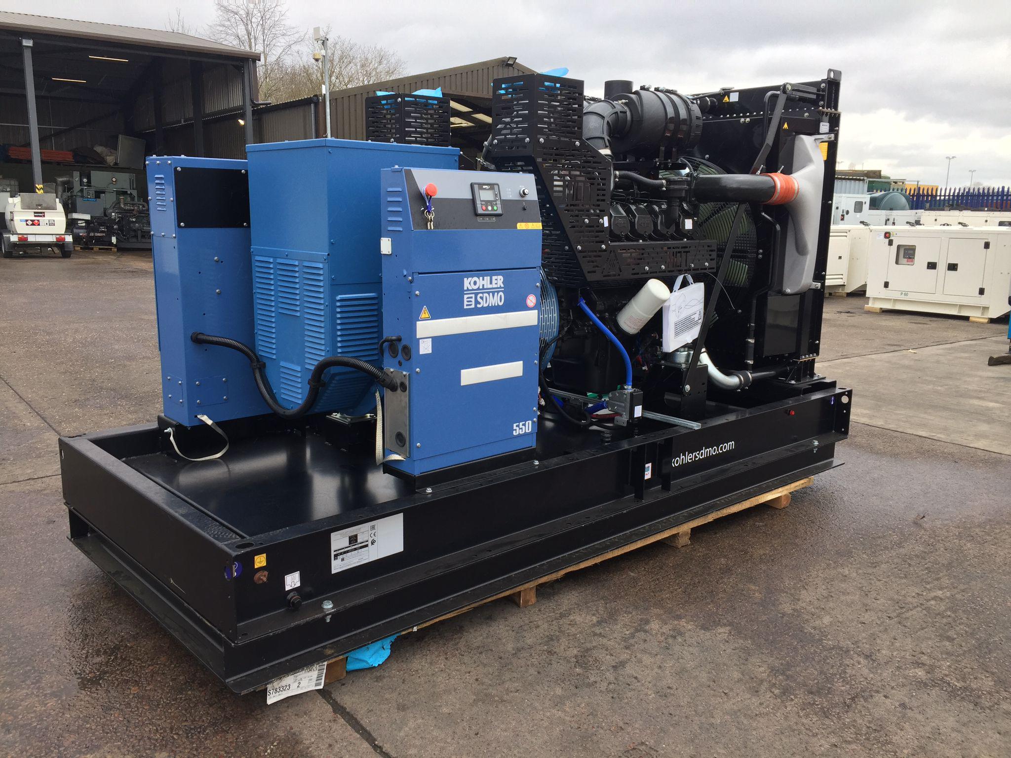 550KVA SDMO Doosan used generator