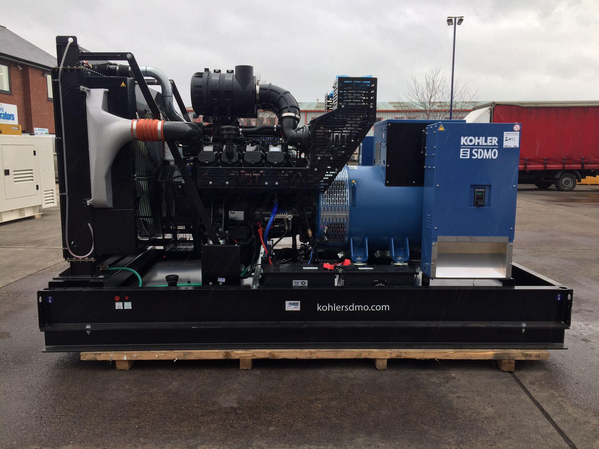 550KVA SDMO Doosan used generator