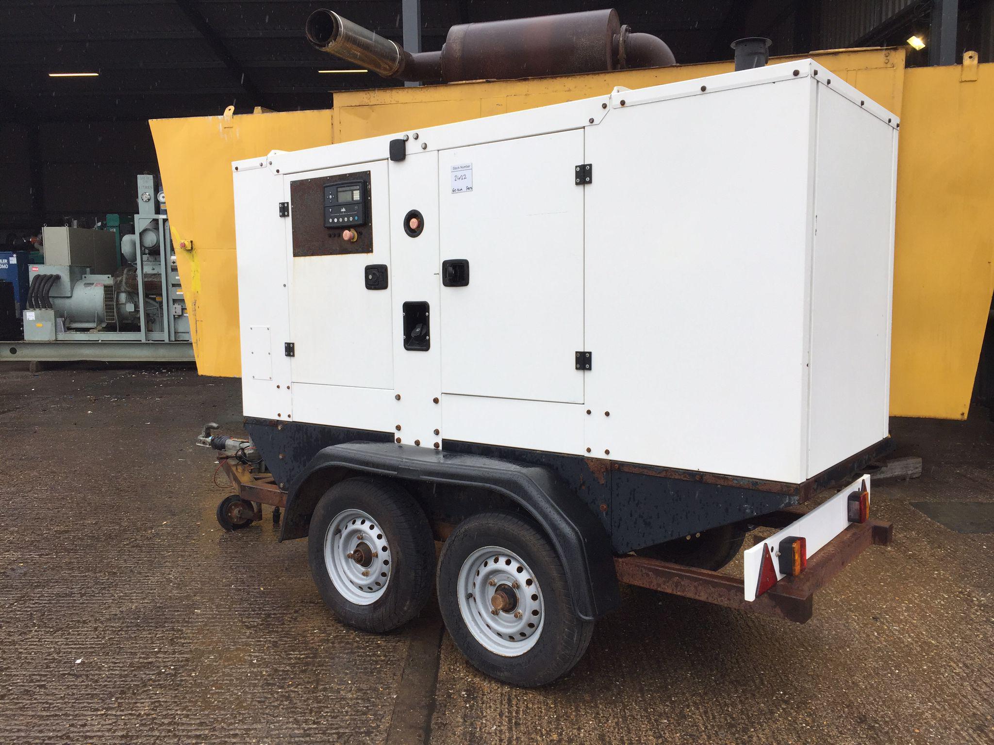 60KVA Perkins used generator