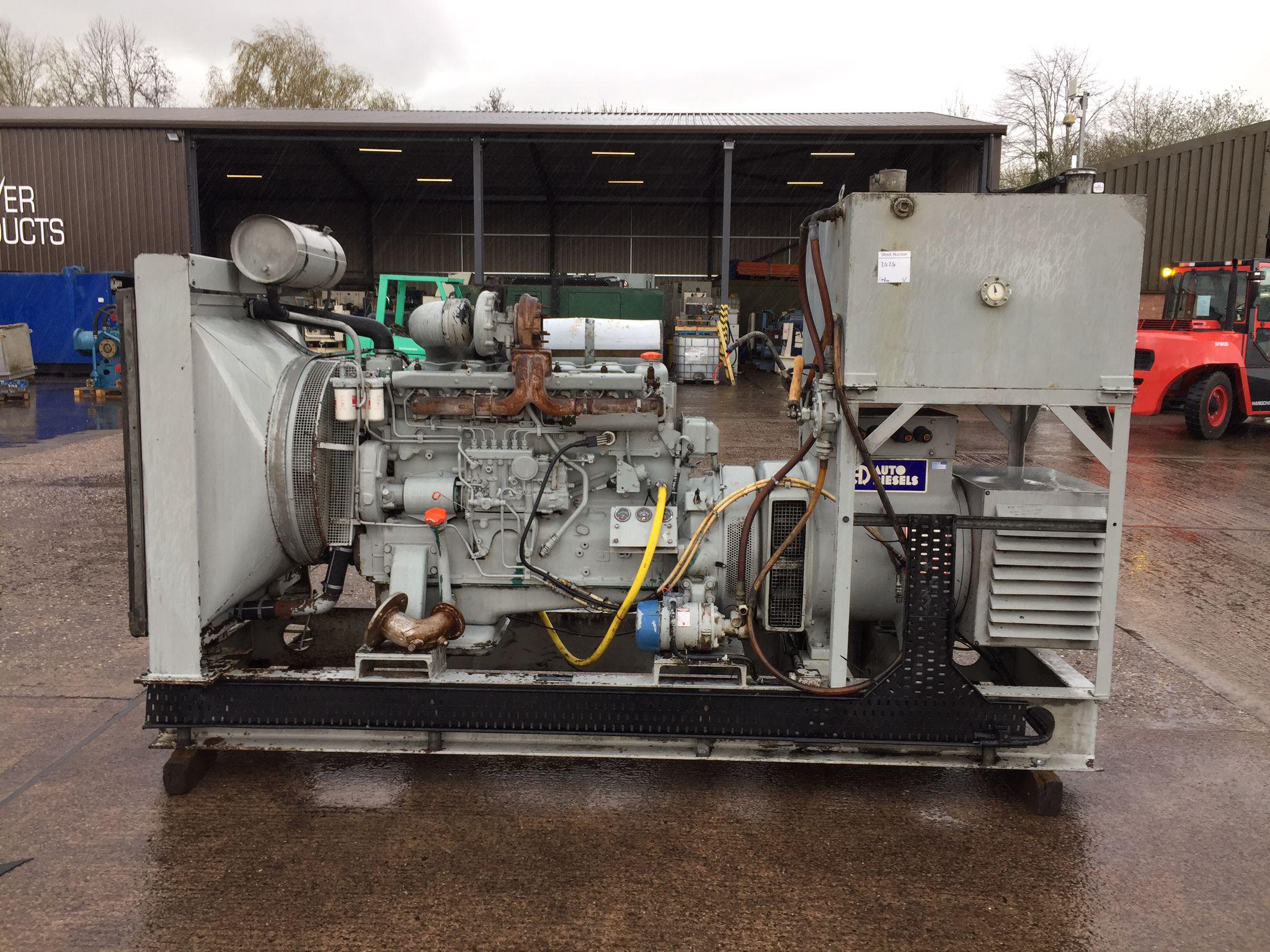 200KVA Auto Diesels Volvo used generator
