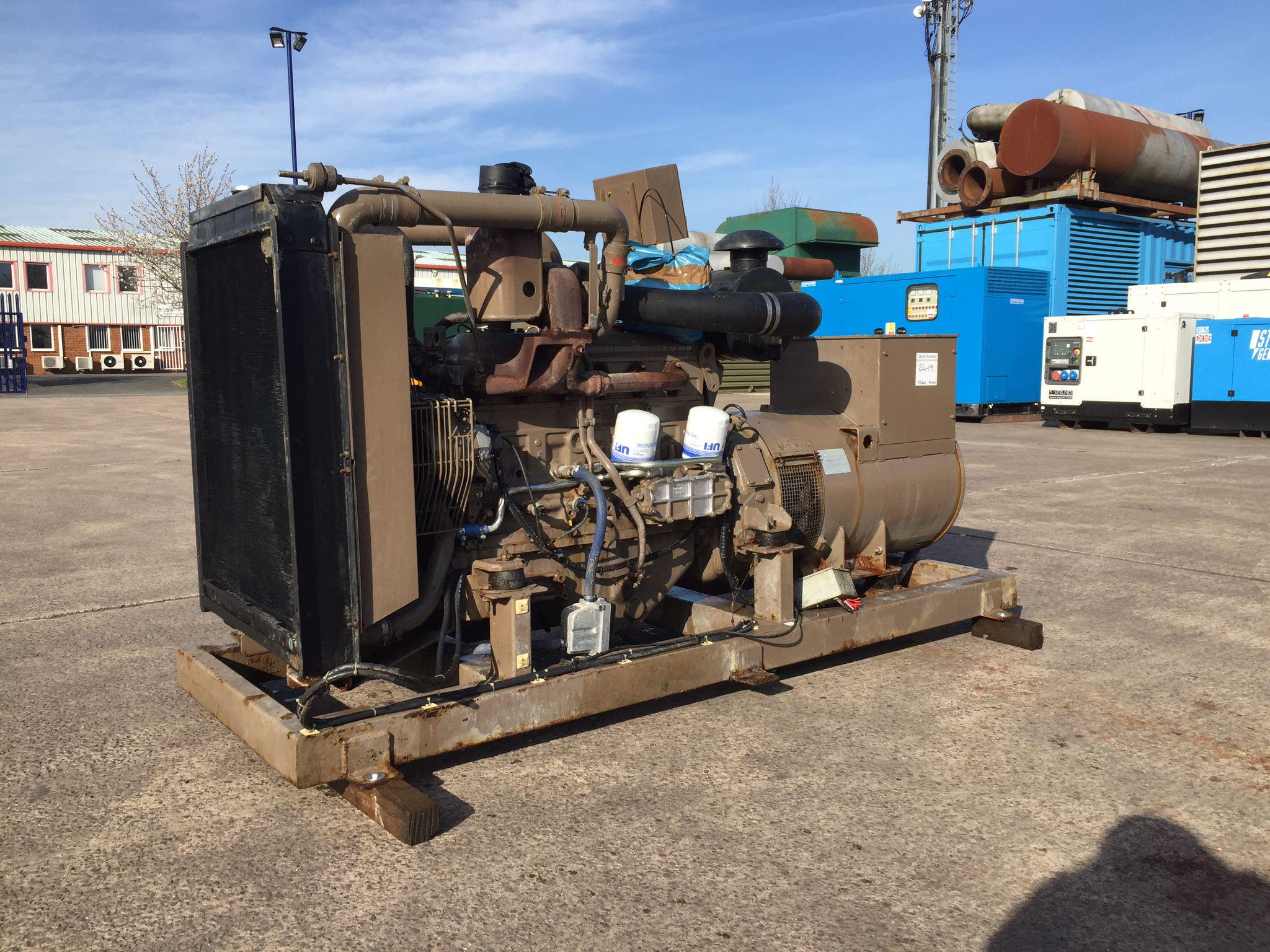 110KVA Iveco Fiat used generator