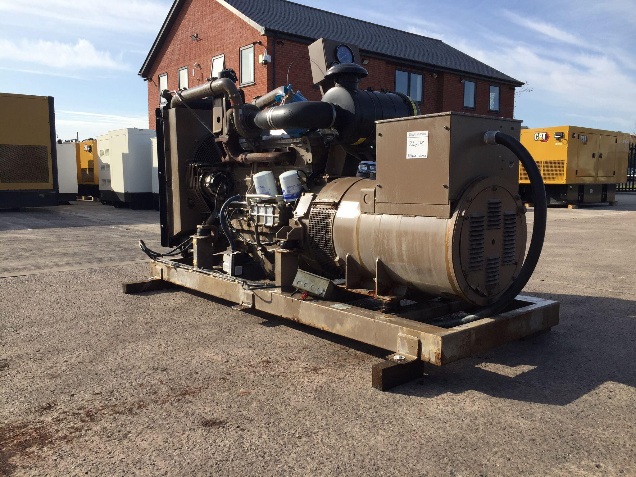 110KVA Iveco Fiat used generator