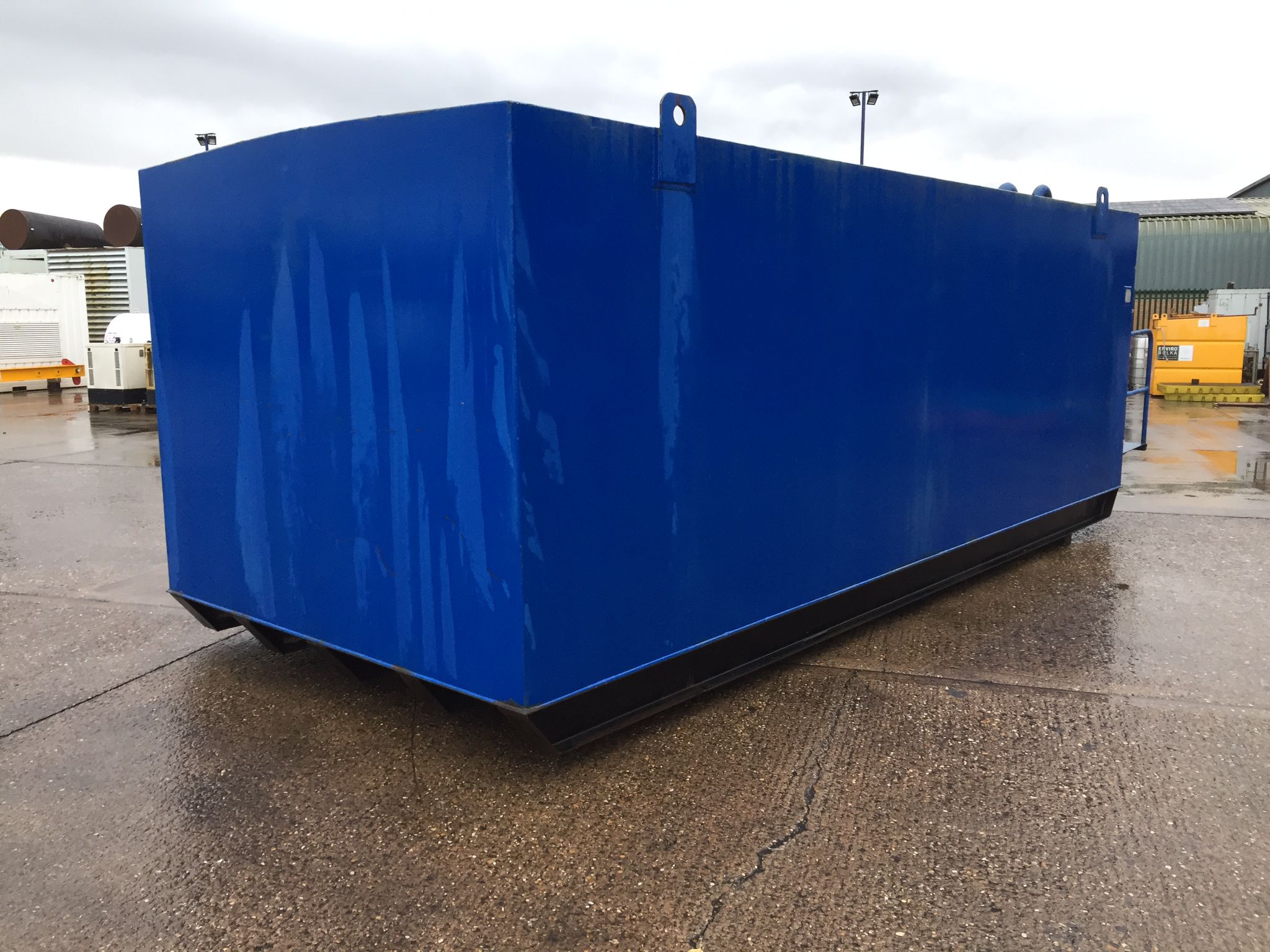 Used 22,000 litre bunded Koronka fuel tank