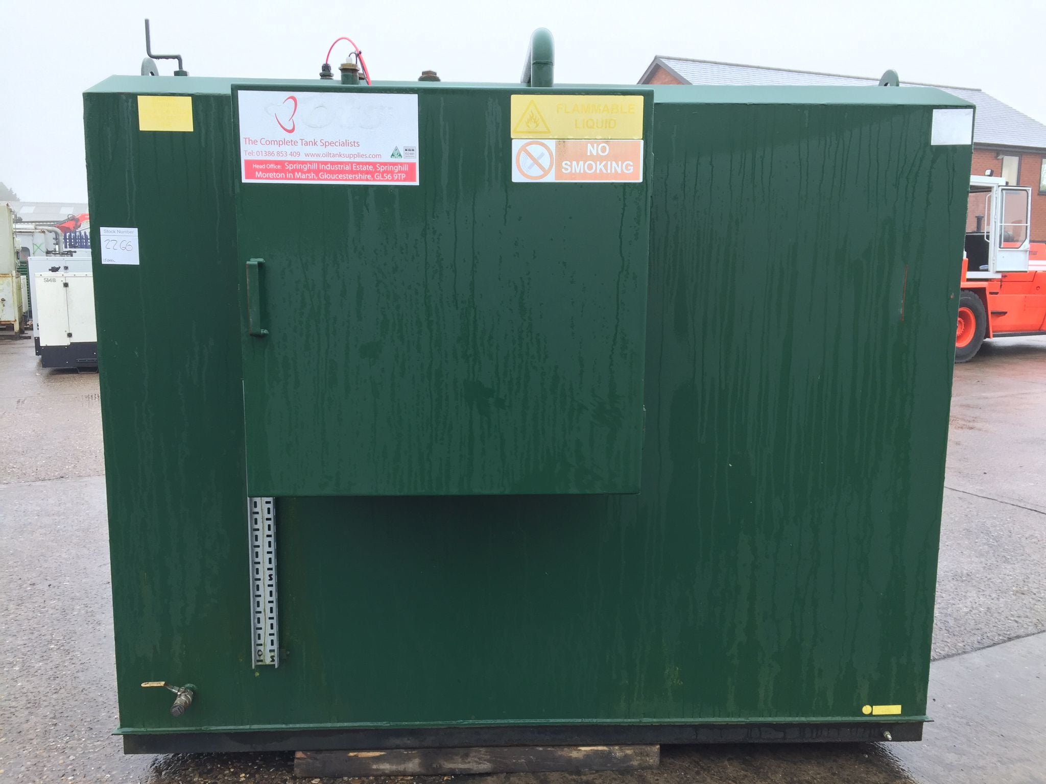 Used 15,000 litre bunded OTS fuel tank