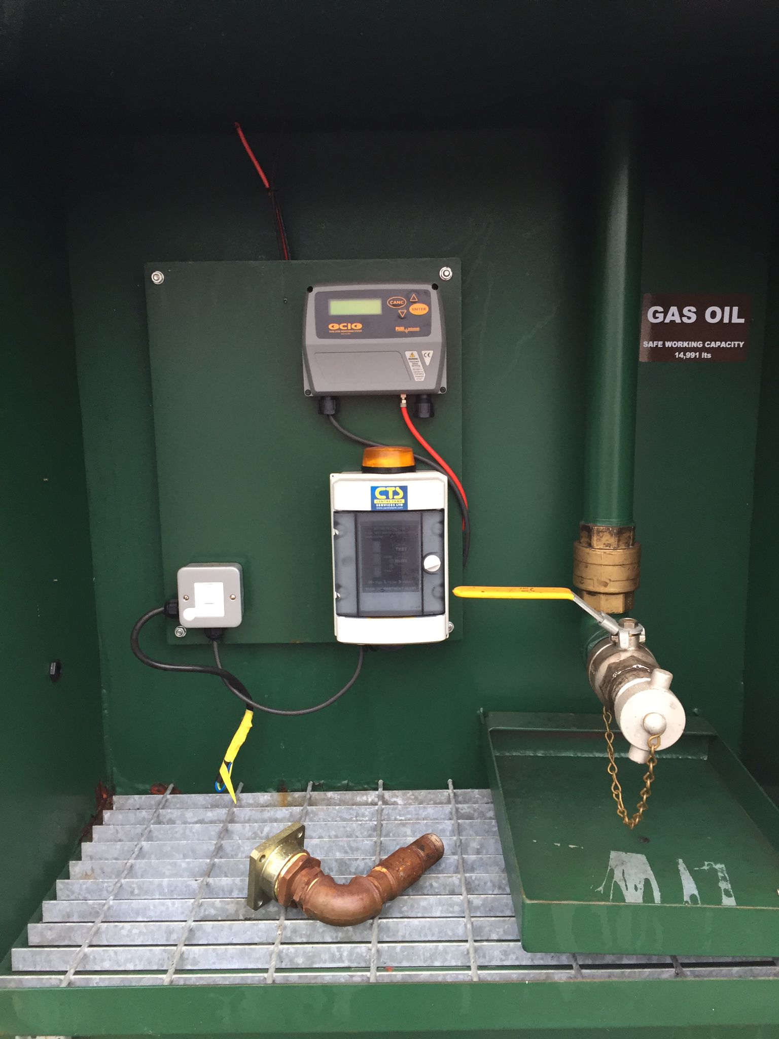 Used 15,000 litre bunded OTS fuel tank