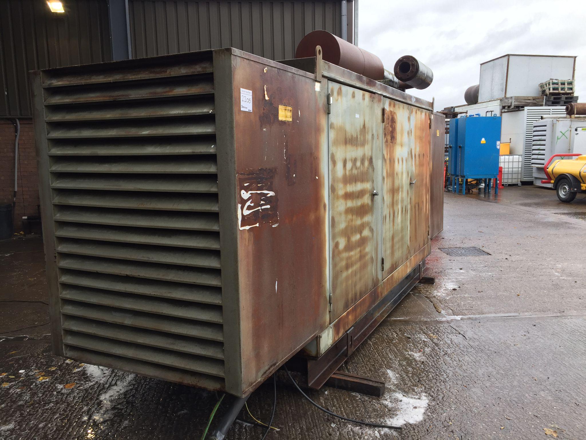 300KVA Musgrave Volvo used generator