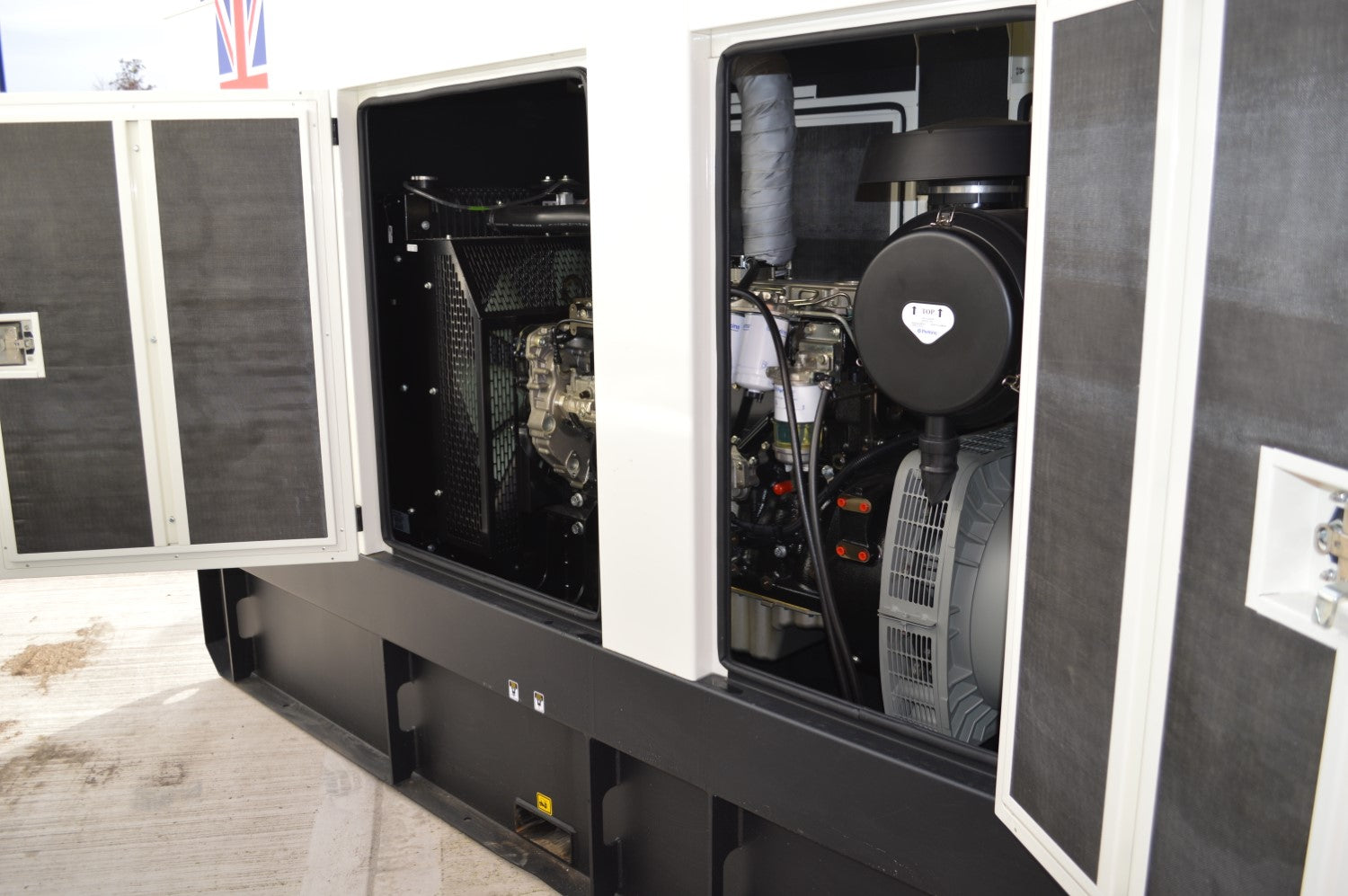 Generators for Export inside a canopied generator