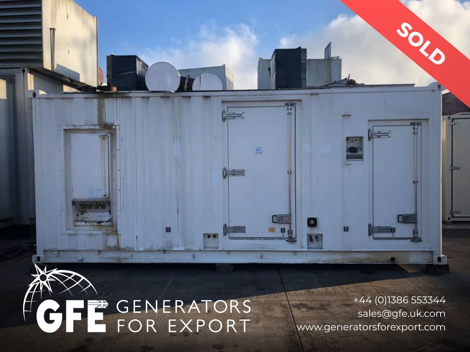 1000KVA Caterpillar Comap used generator