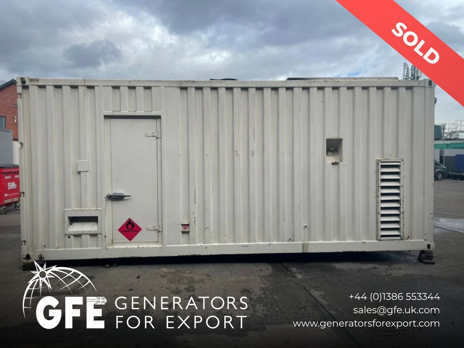 1000kVA FG Wilson Cummins used generator