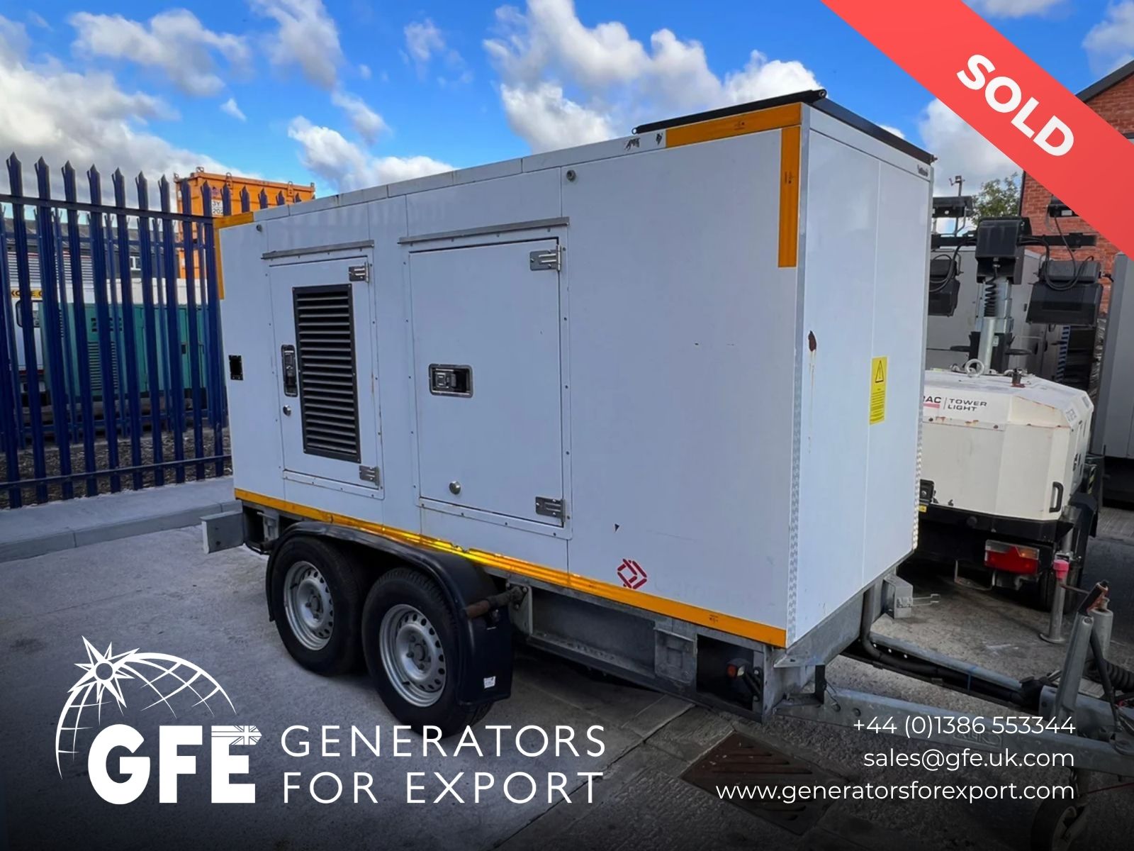 100KVA Coromatic Cummins used generator