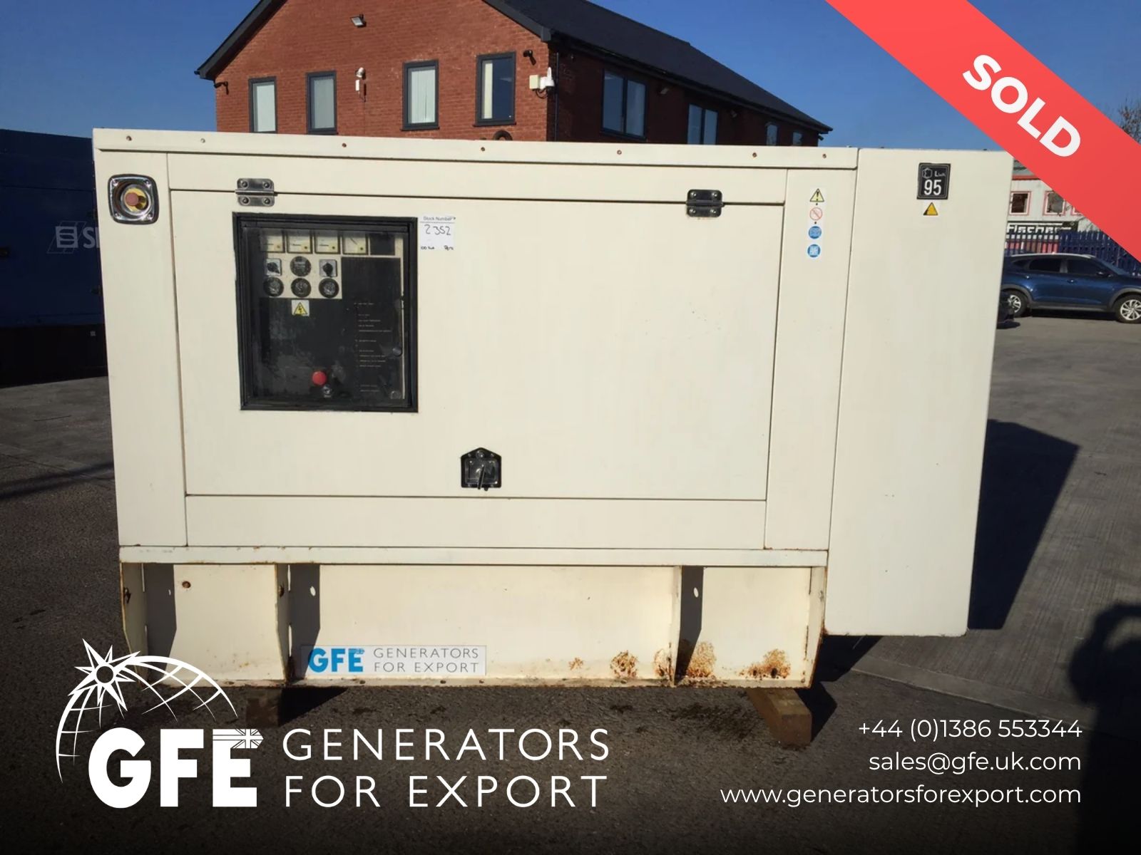 100KVA FG Wilson Perkins used generator