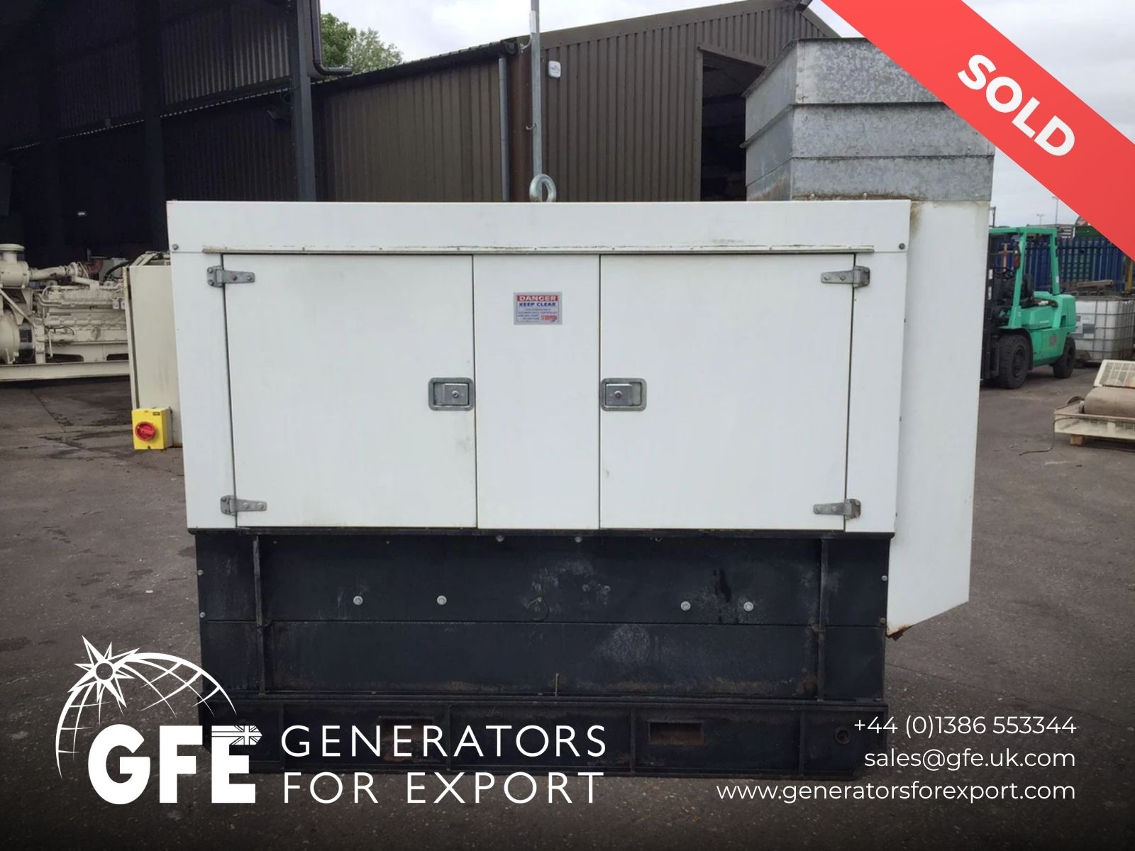 100KVA Scorpion  Perkins used generator