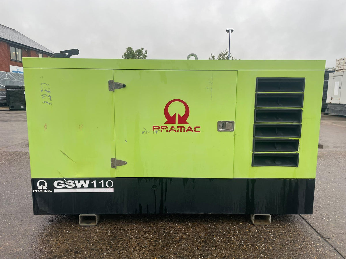 100kVA Pramac SU101TPSW0F Perkins 1104C-44TA Canopied Used Generator