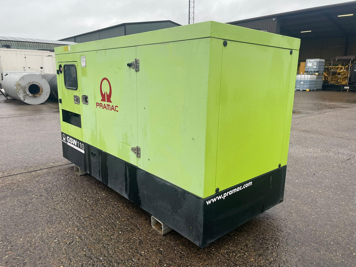 100kVA Pramac SU101TPSW0F Perkins 1104C-44TA Canopied Used Generator