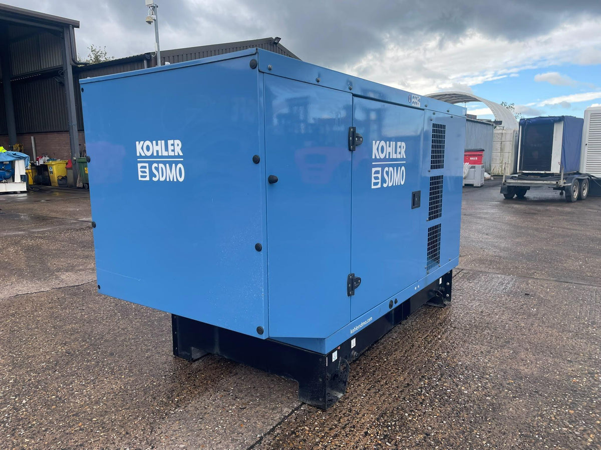 100kVA SDMO J110K John Deere 4045HF120 Canopied Used Generator