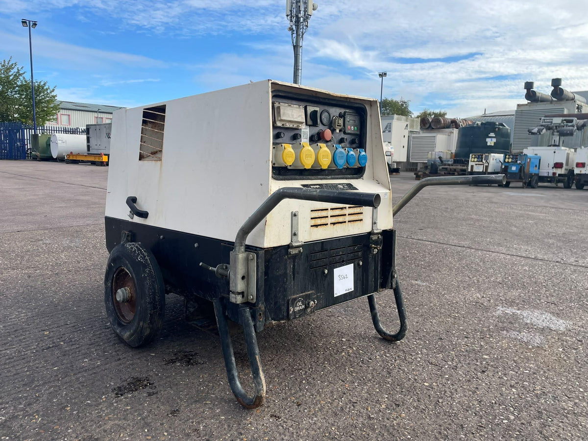 10kVA MHM MG 10000 SSK-V Kubota D722 Canopied Used Generator