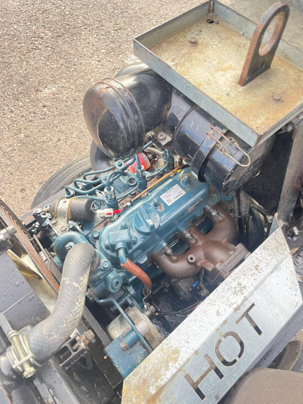 10kVA MHM MG 10000 SSK-V Kubota D722 Canopied Used Generator