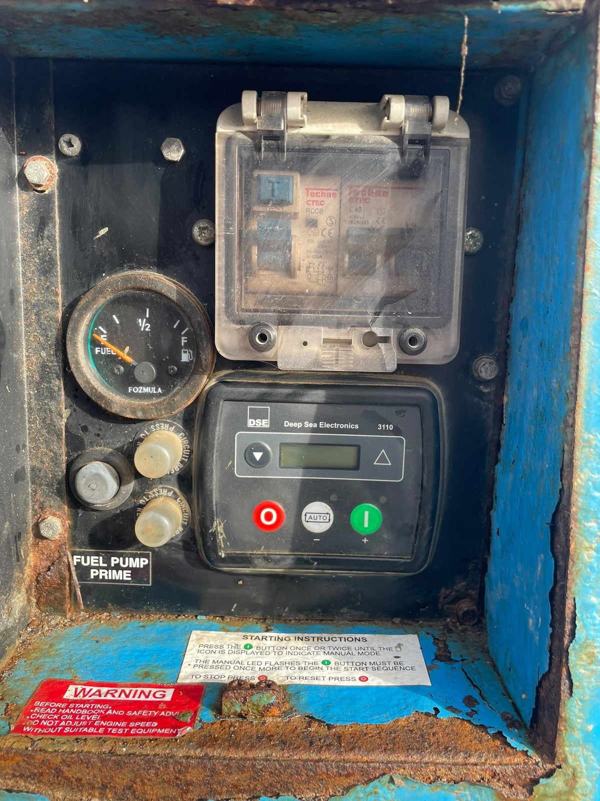 10kVA Stephill Generators SSD10000S Kubota D722 Canopied Used Generator