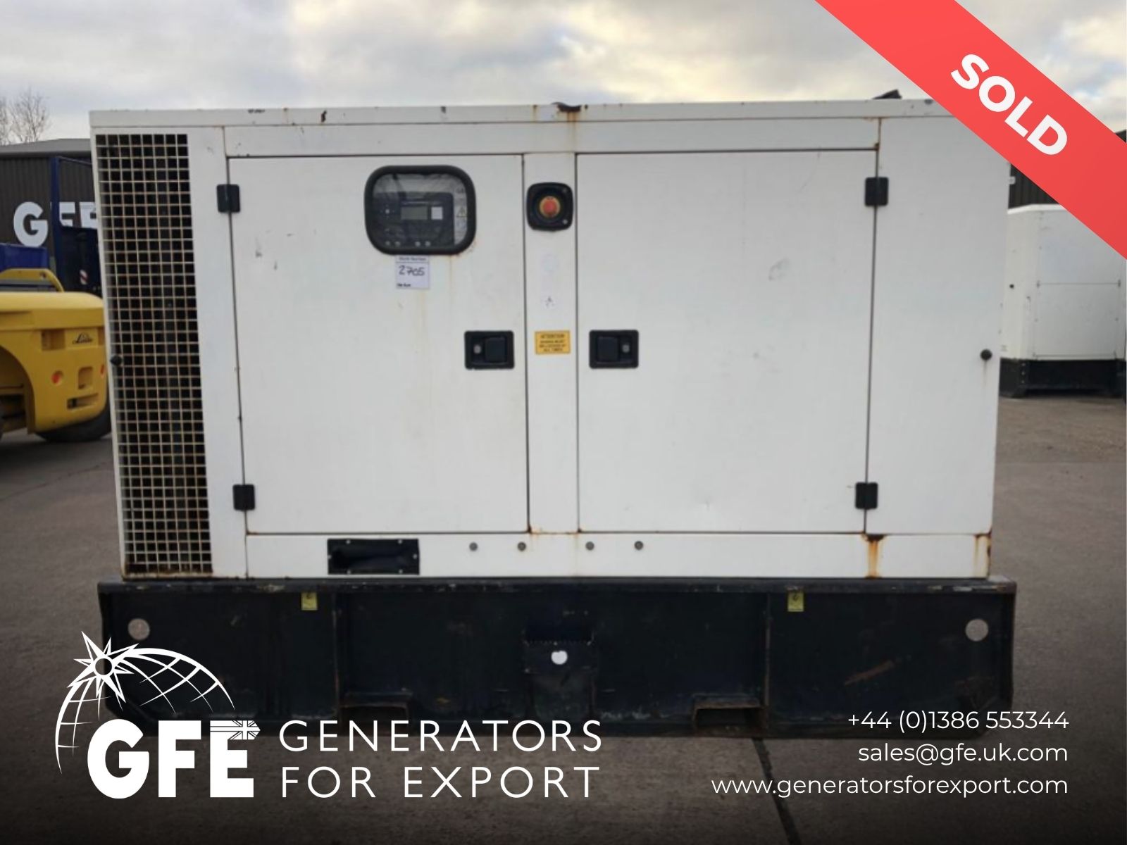 110KVA Powerplant Iveco used generator