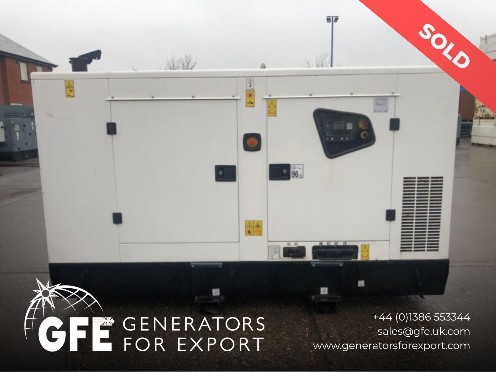110kVA JCB used generator