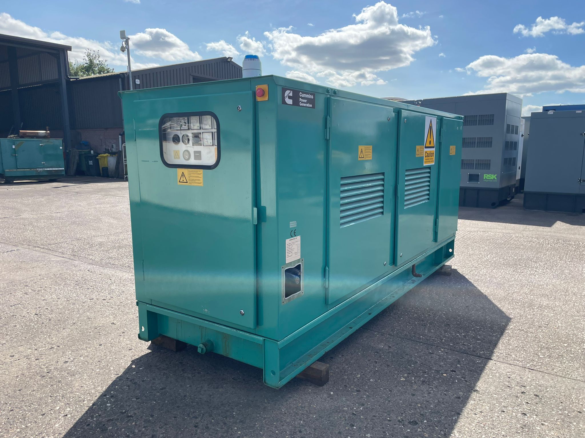 113kVA Petbow AHMP100-5 Iveco 450036 Canopied Used Generator