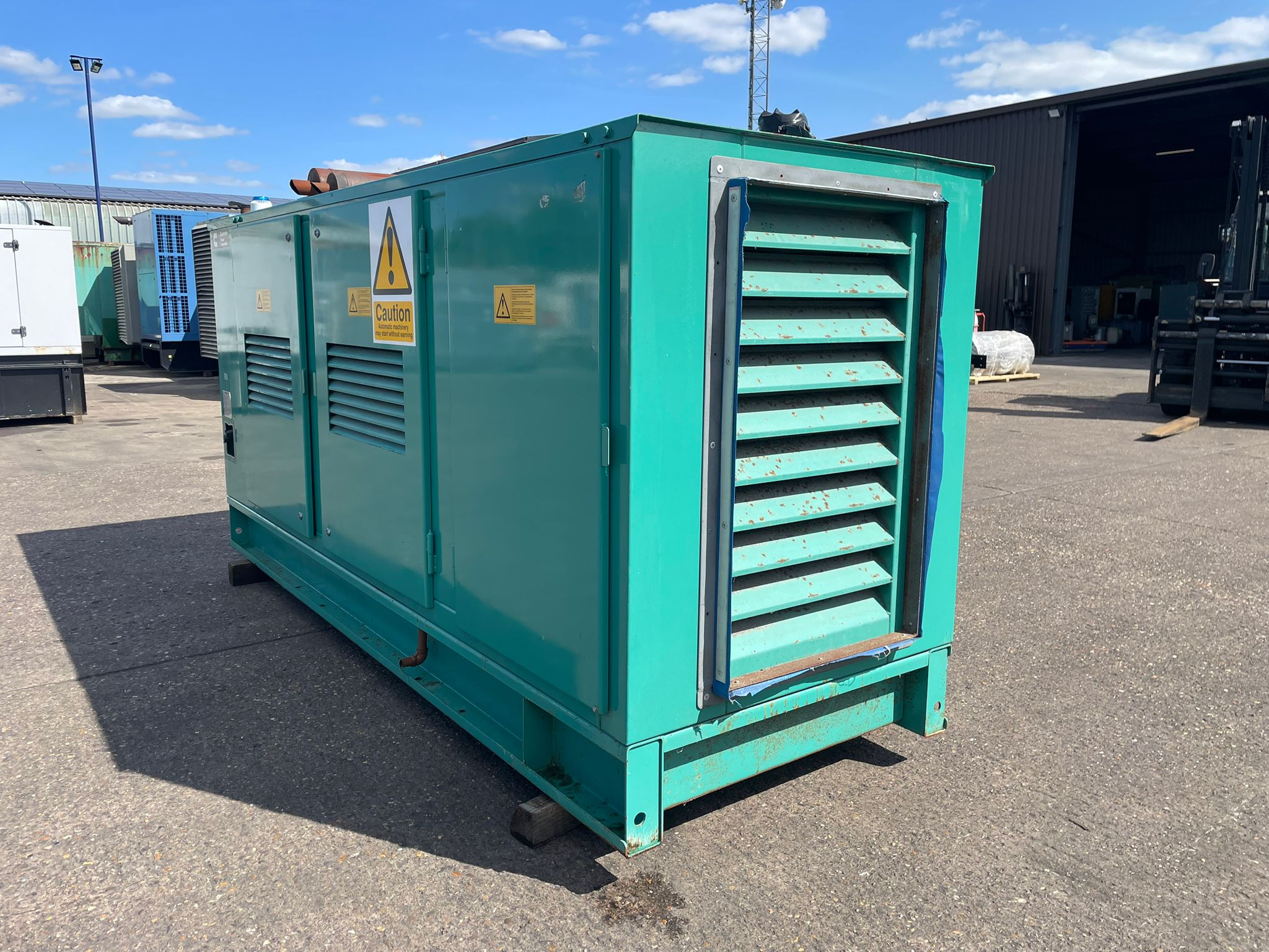 113kVA Petbow AHMP100-5 Iveco 450036 Canopied Used Generator