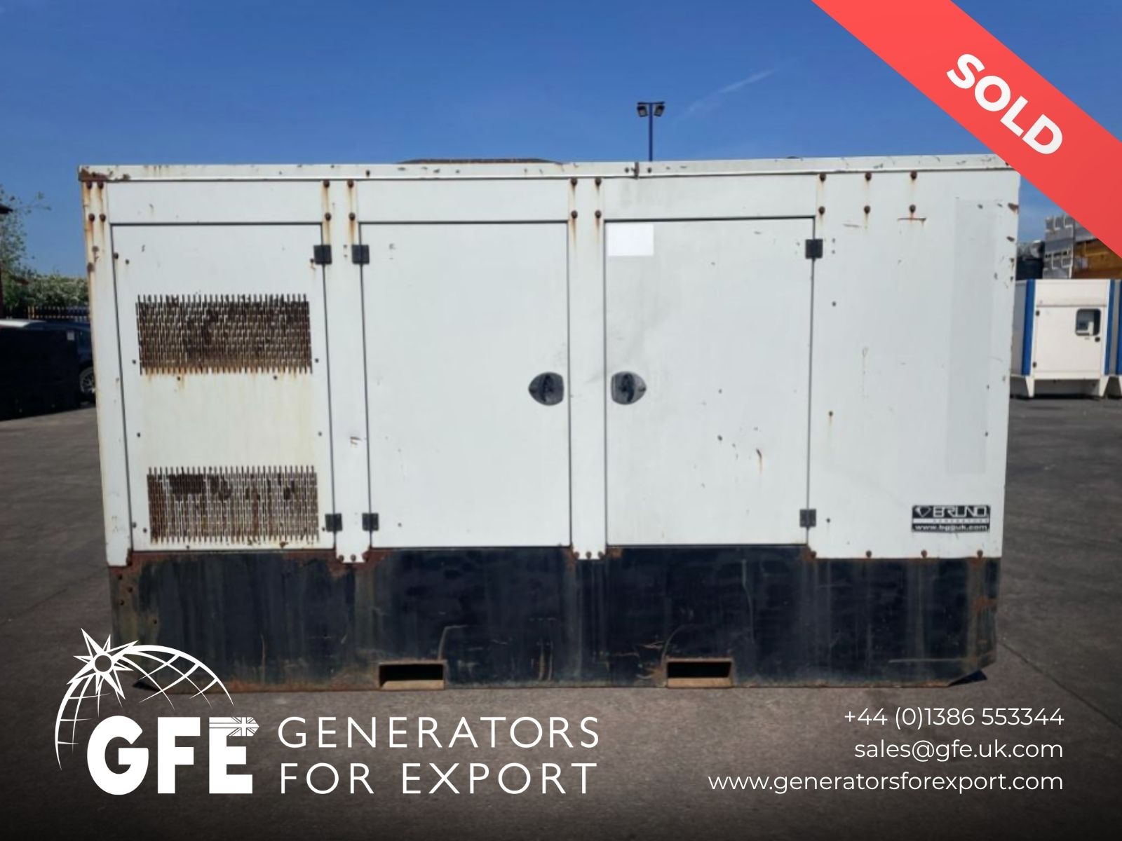 175kVA Bruno Iveco used generator