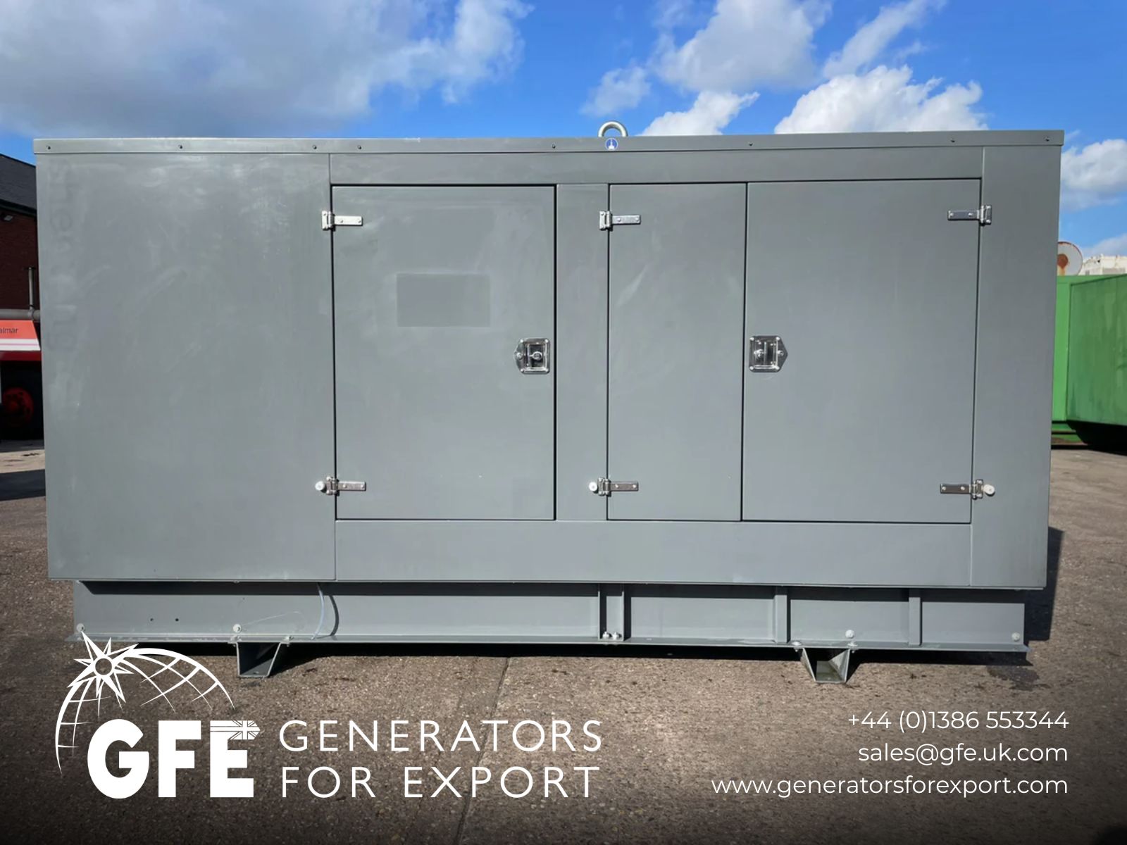 187kVA Iveco PHGE187LV Iveco NEF67TM4.S500 Canopied Used Generator