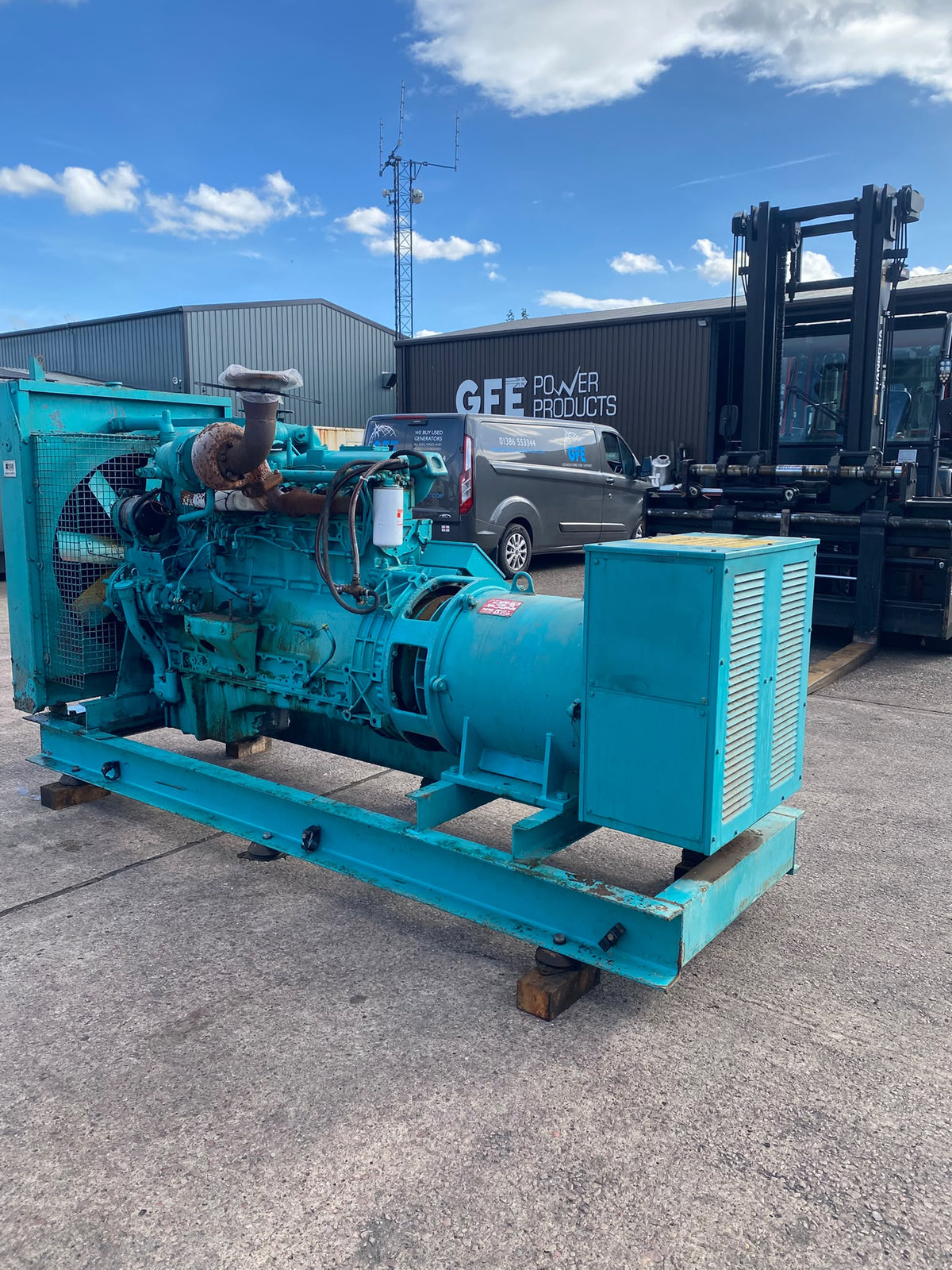 175kVA Rolls Royce E265L ERRA-18 Open Used Generator - SPARES OR REPAIR