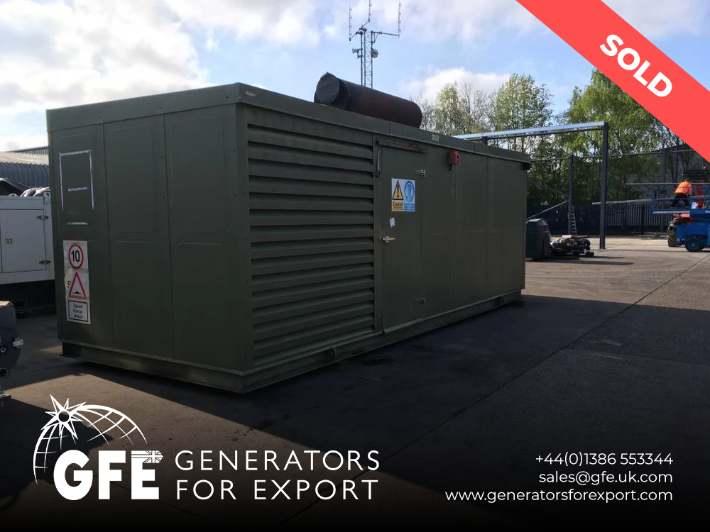 650KVA SDMO MTU used generator