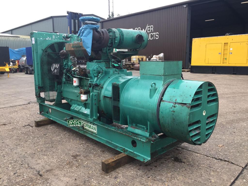 200KVA GEC Diesels Ltd Dorman used generator