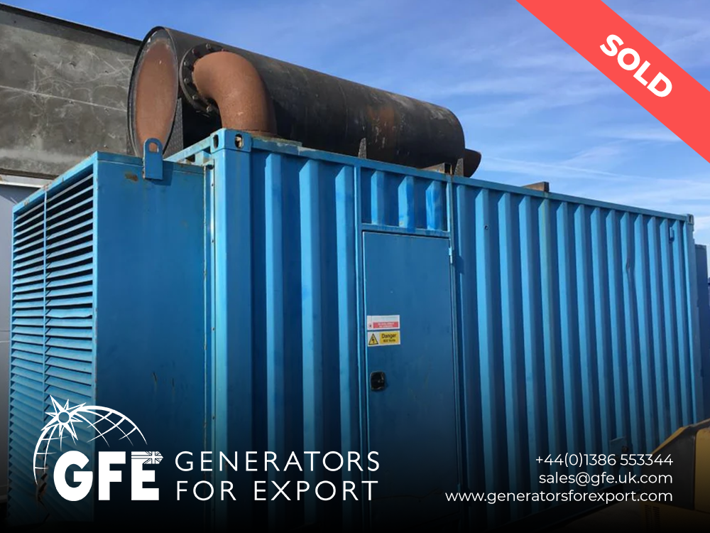 1400KVA SDMO Mitsubishi used generator