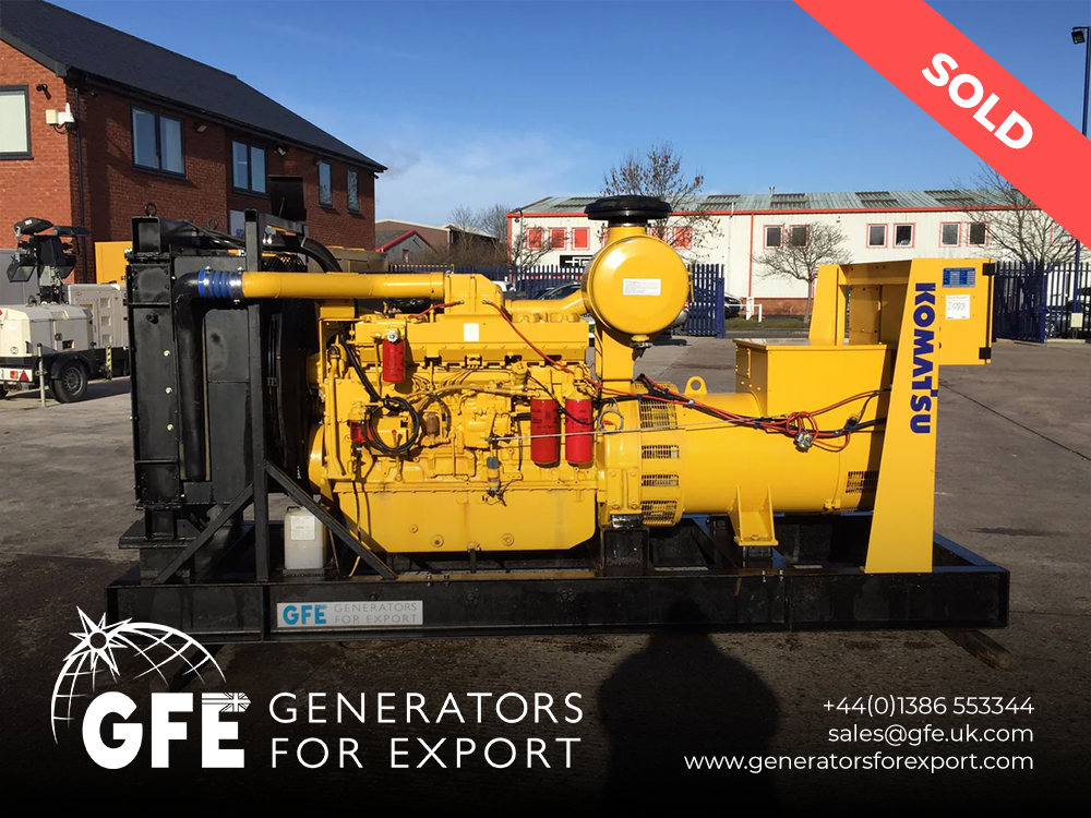 405KVA Komatsu used generator