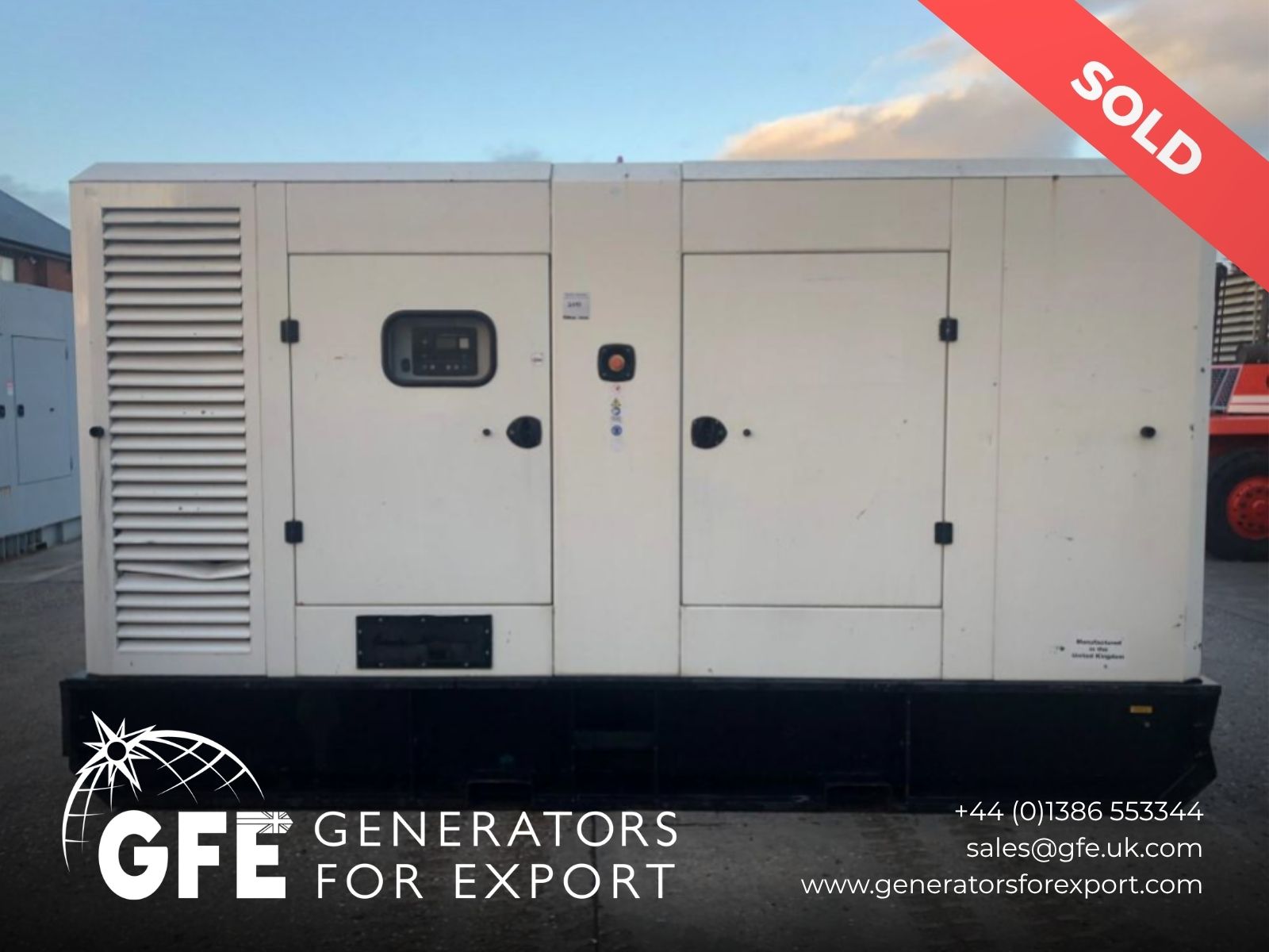 220kVA Powerplant Iveco used generator