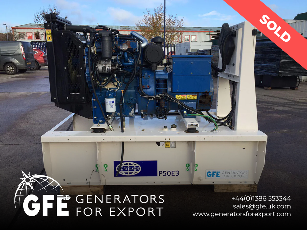 50KVA FG Wilson Perkins used generator