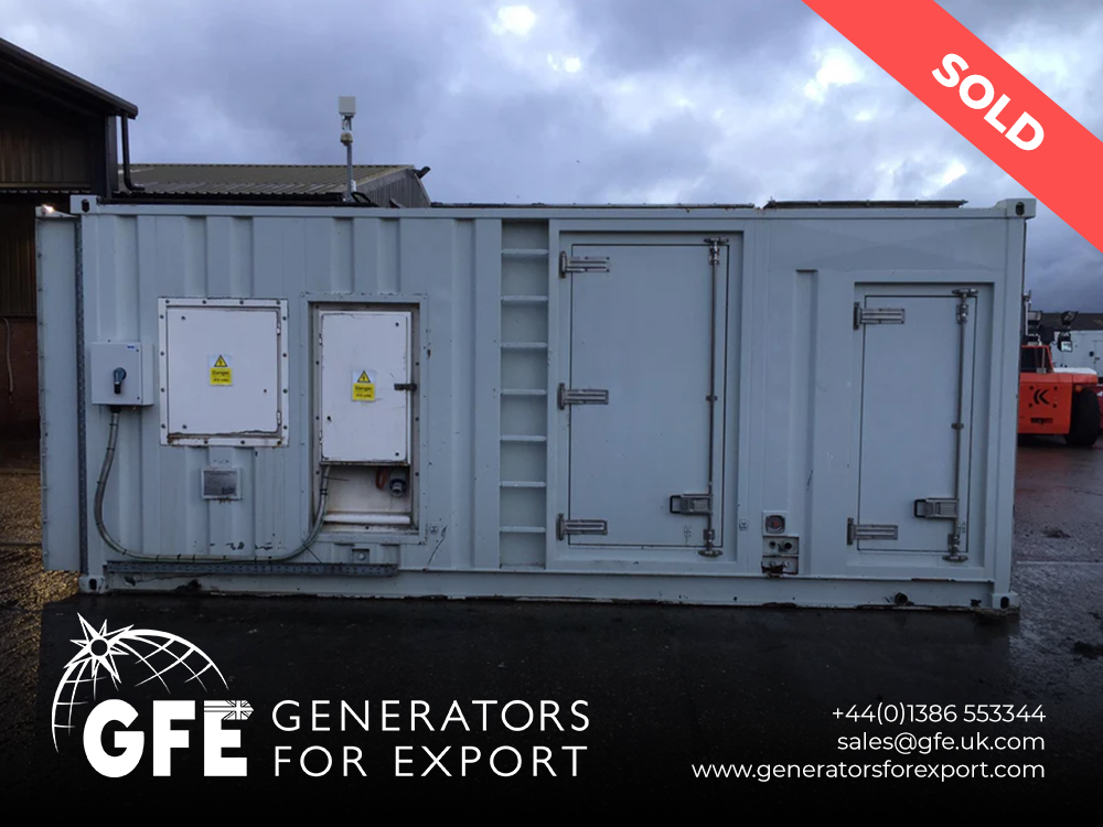 1250KVA FG Wilson Cummins used generator