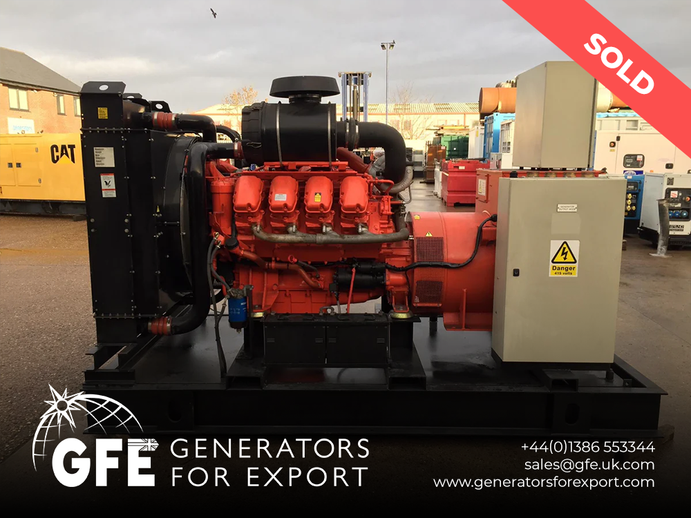 500KVA AJ Power Scania used generator