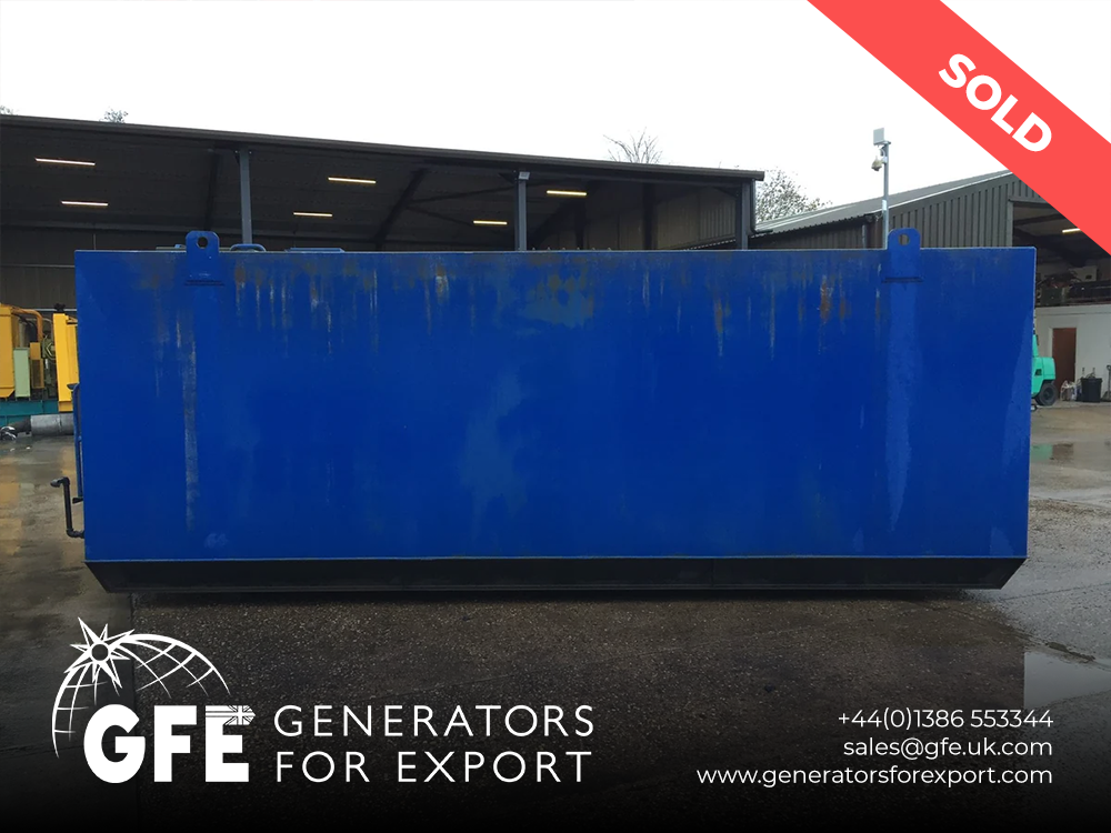 Used 22,000 litre bunded Koronka fuel tank