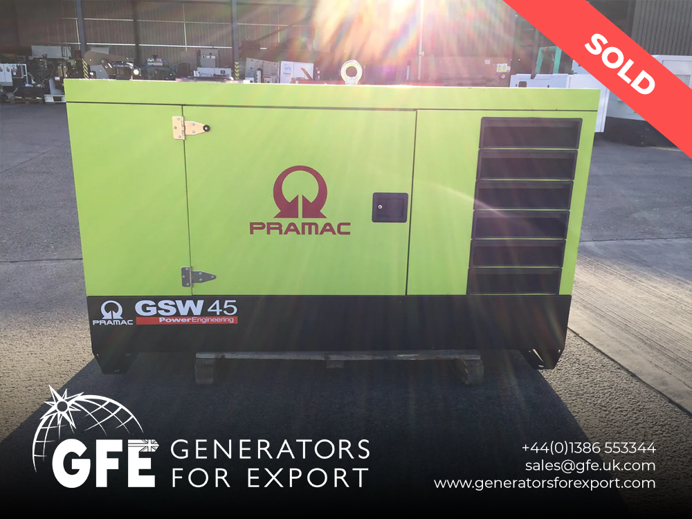 45KVA Pramac - Generac Perkins used generator