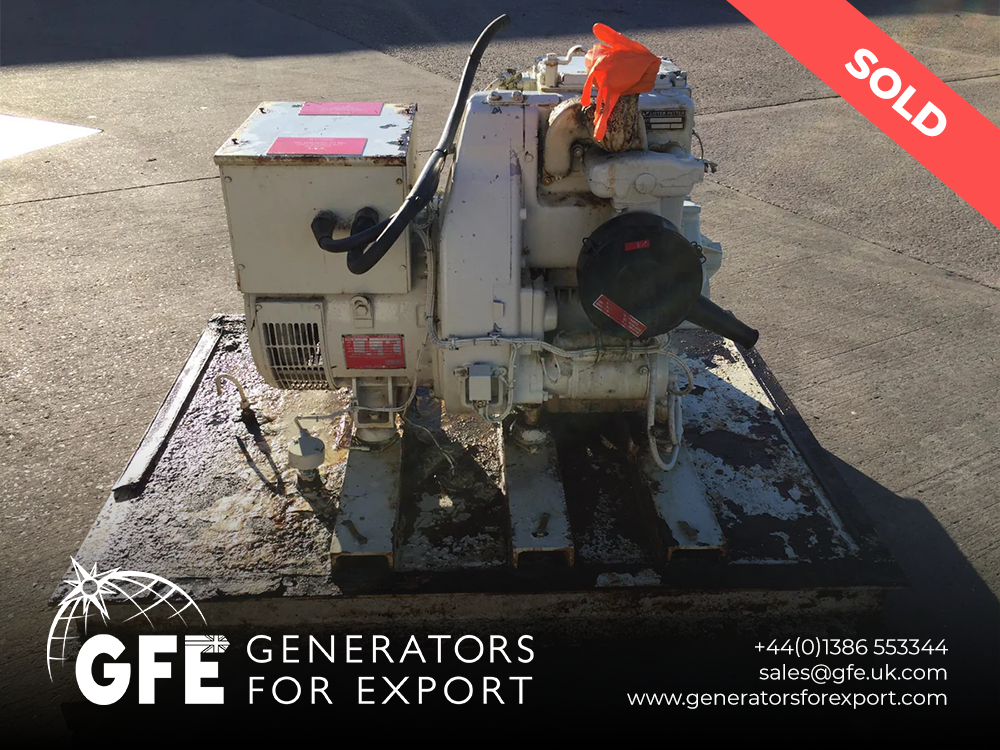 6KVA Ringrose Lister used generator