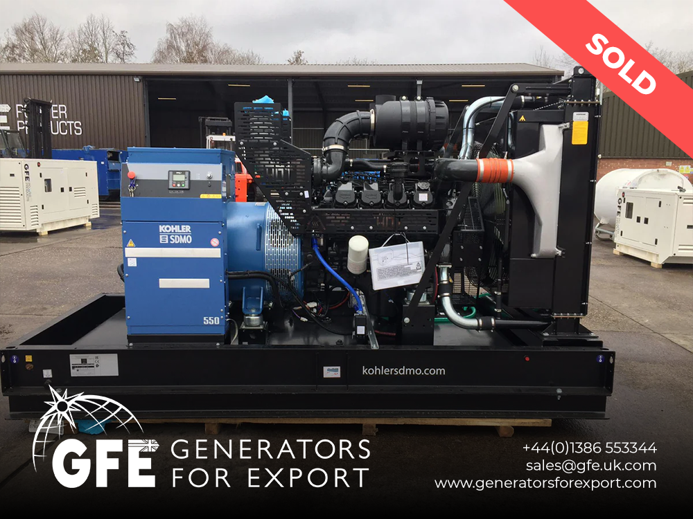 550KVA SDMO Doosan used generator