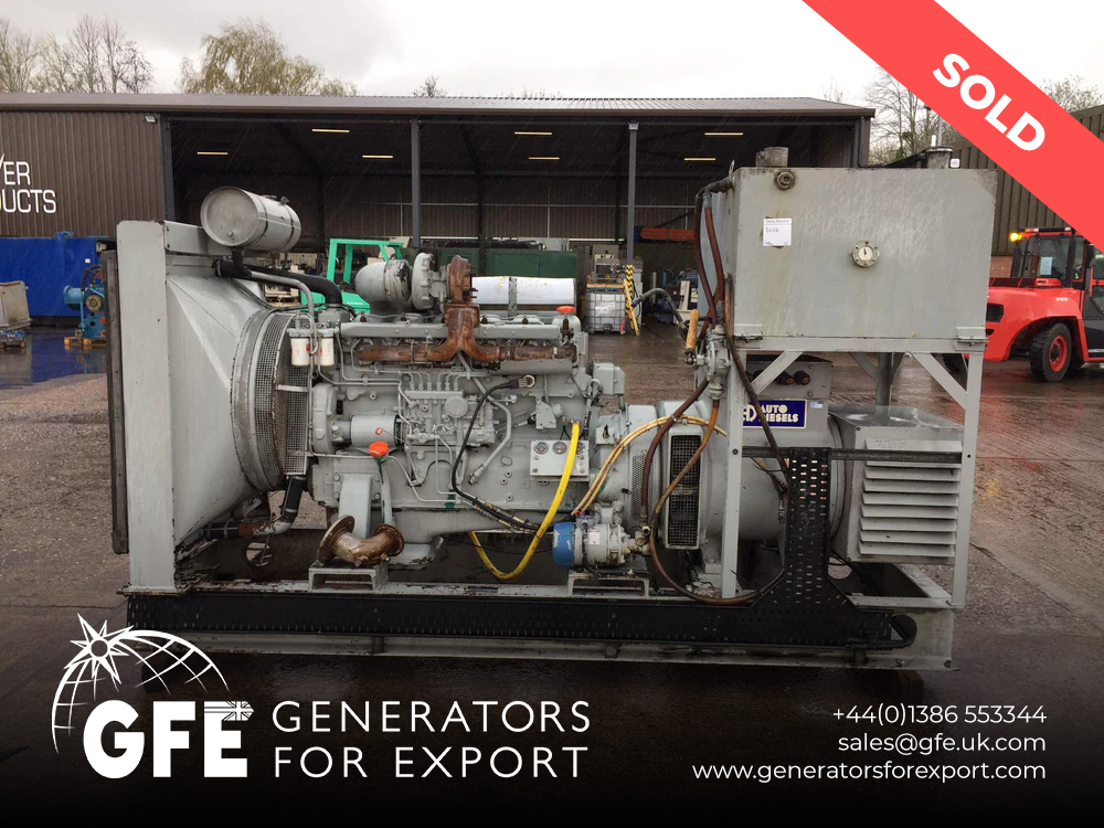 200KVA Auto Diesels Volvo used generator